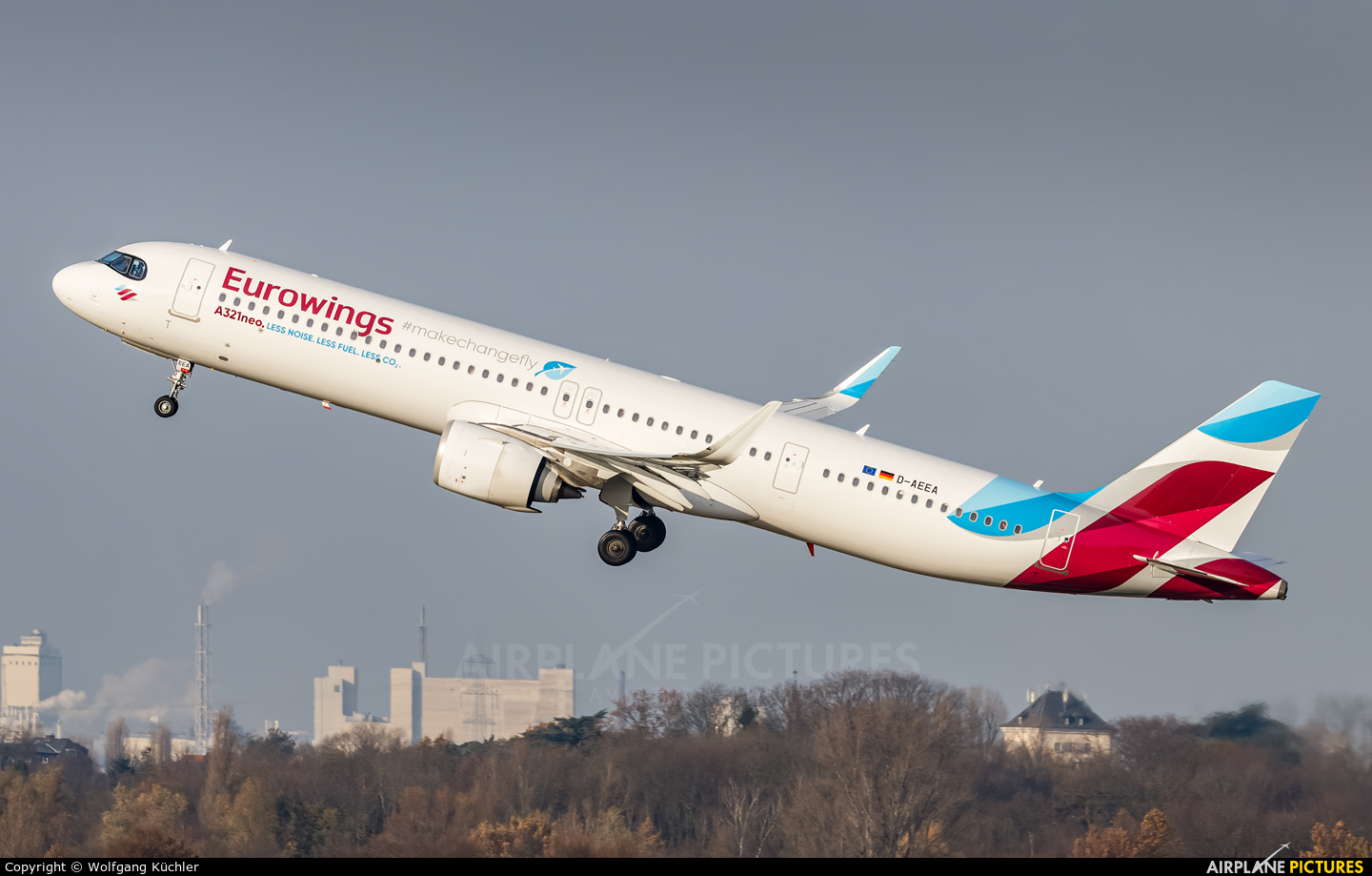 Photo Of Eurowings Europe Airbus A321 NEO (D AEEA) By Wolfgang Küchler (Düsseldorf, Germany)