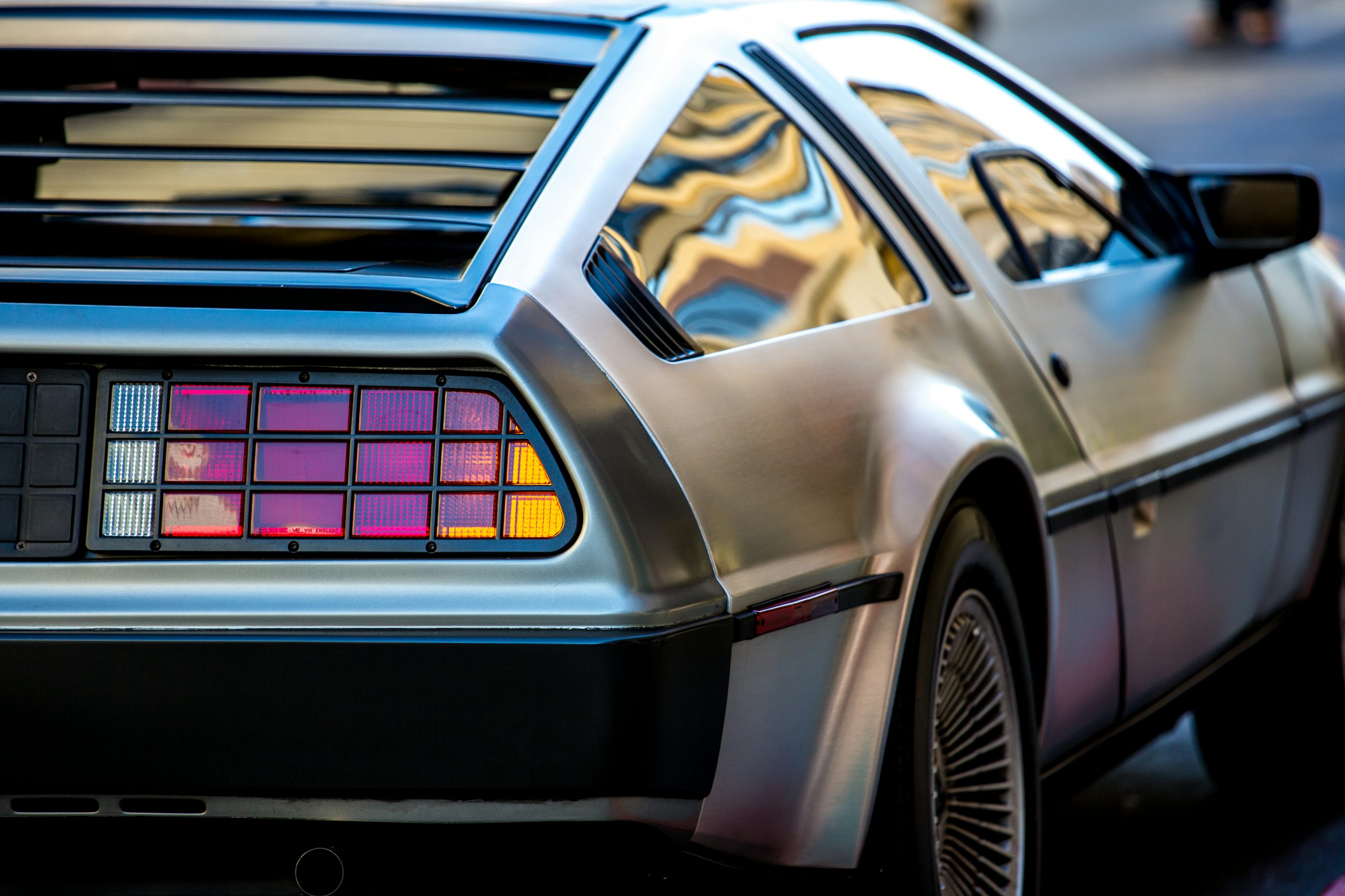 Delorean Picture. Download Free Image