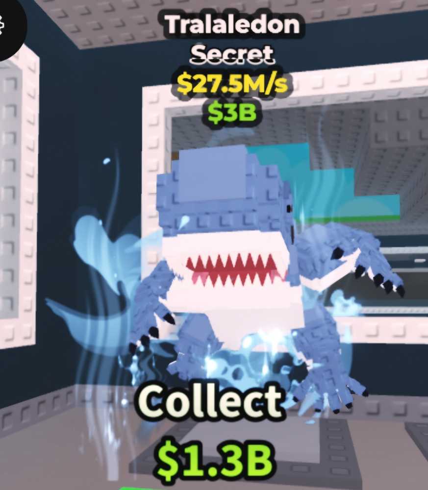 STEAL A BRAINROT. TRALALEDON ( SECRET, 27.5M S, 3B)