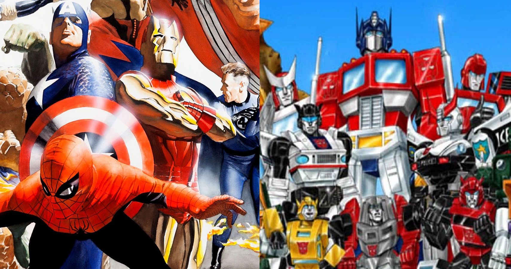 Marvel Heroes & Who Their Transformers Partners Would Be