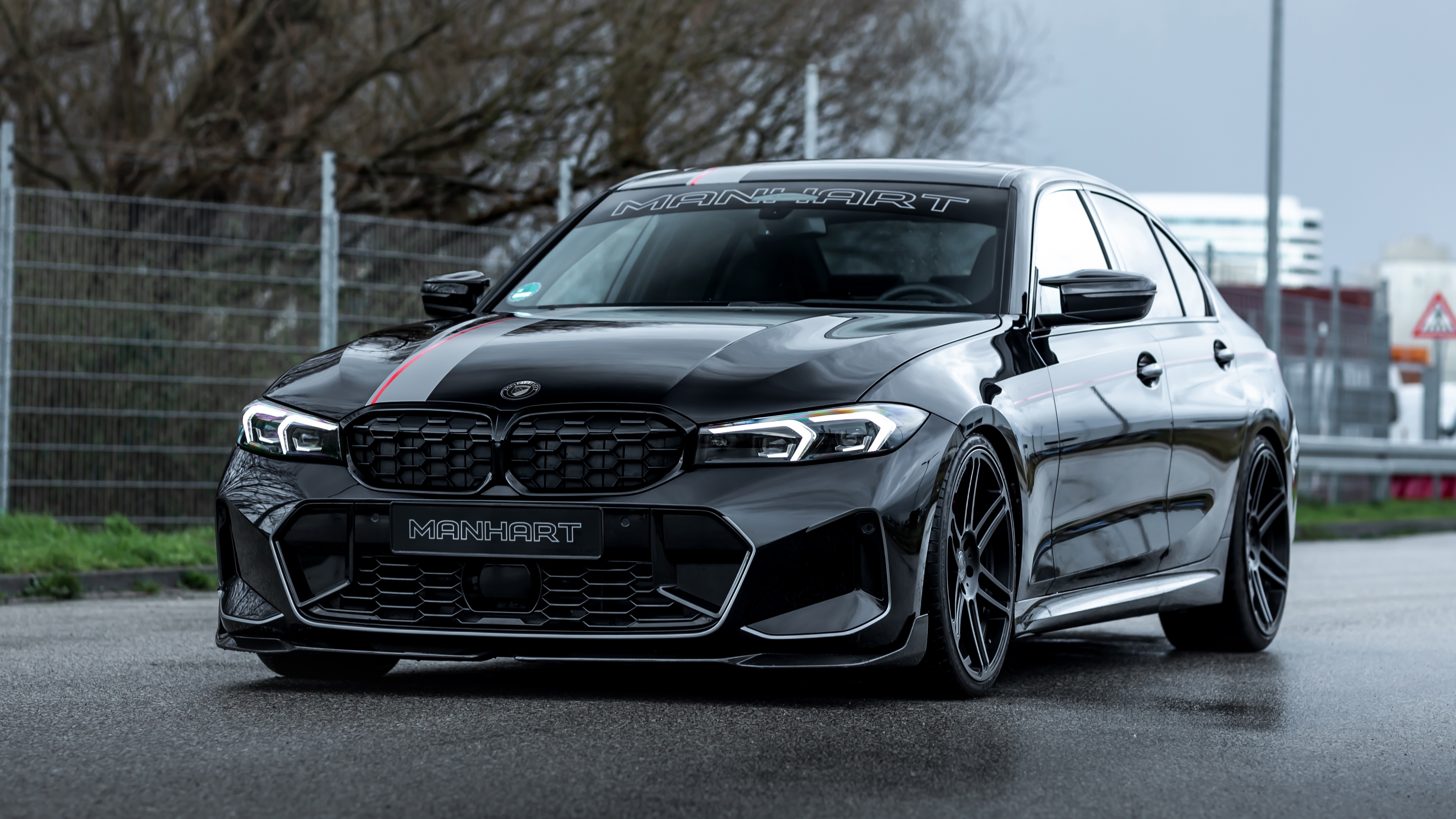 Manhart MH3 400d Wallpaper 4K, BMW 3 Series, Performance Sedan