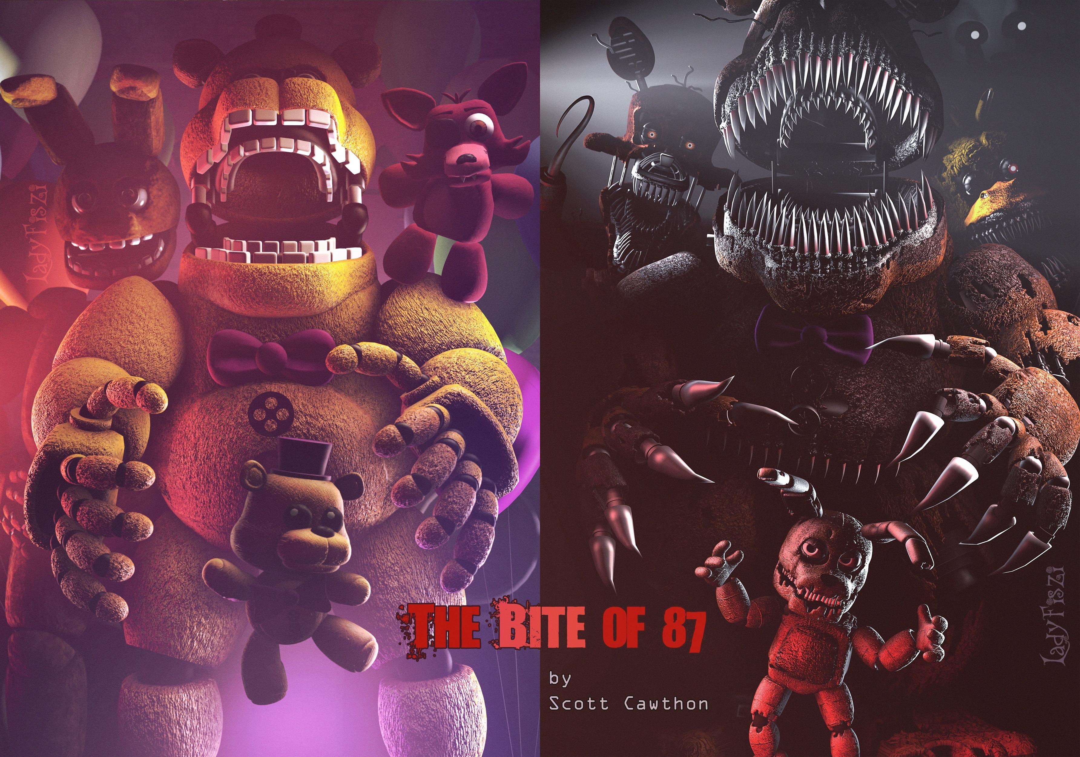 The Bite of 87 FNAF movie posters