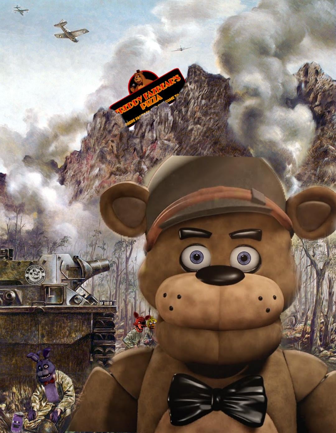 1987, The battle for Fazbear's Pizza Place