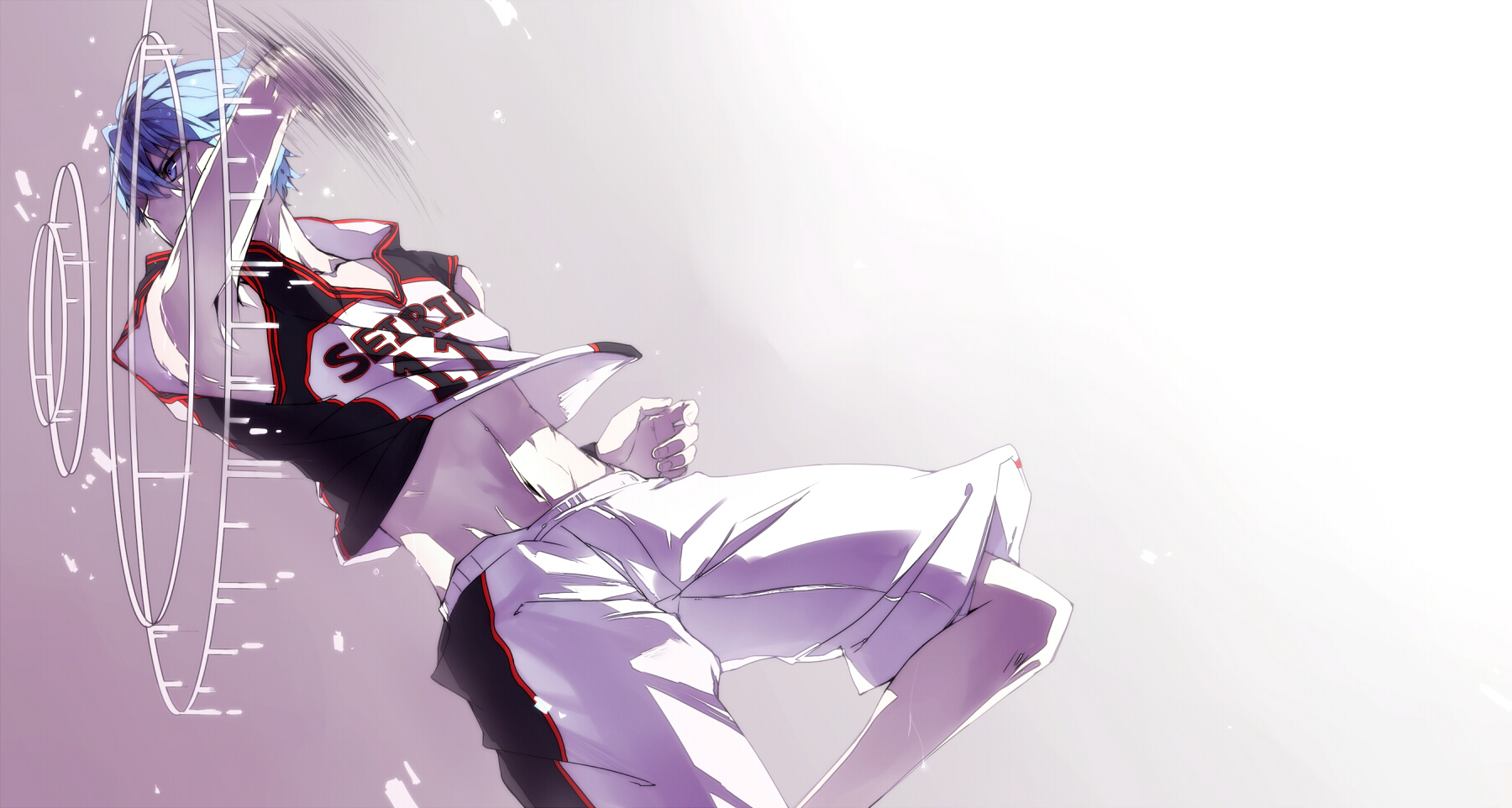 kuroko, No, Basket, Blue, Eyes, Blue, Hair, Kuroko, No, Basket, Kuroko, Tetsuya, Male, Qinnye, Short, Hair, Uniform Wallpaper HD / Desktop and Mobile Background