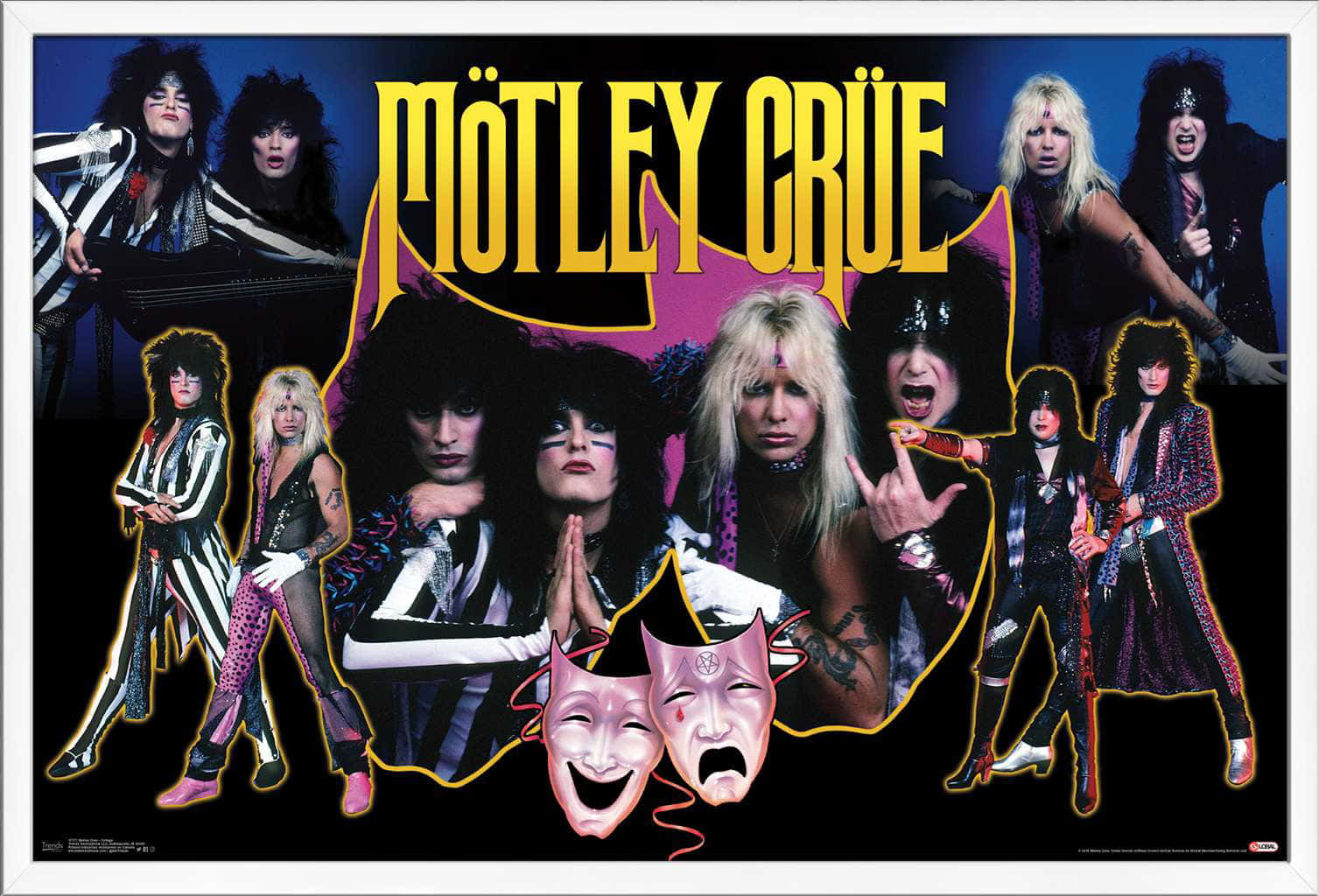 Download Raising Hell on the Stage with Motley Crue Wallpaper