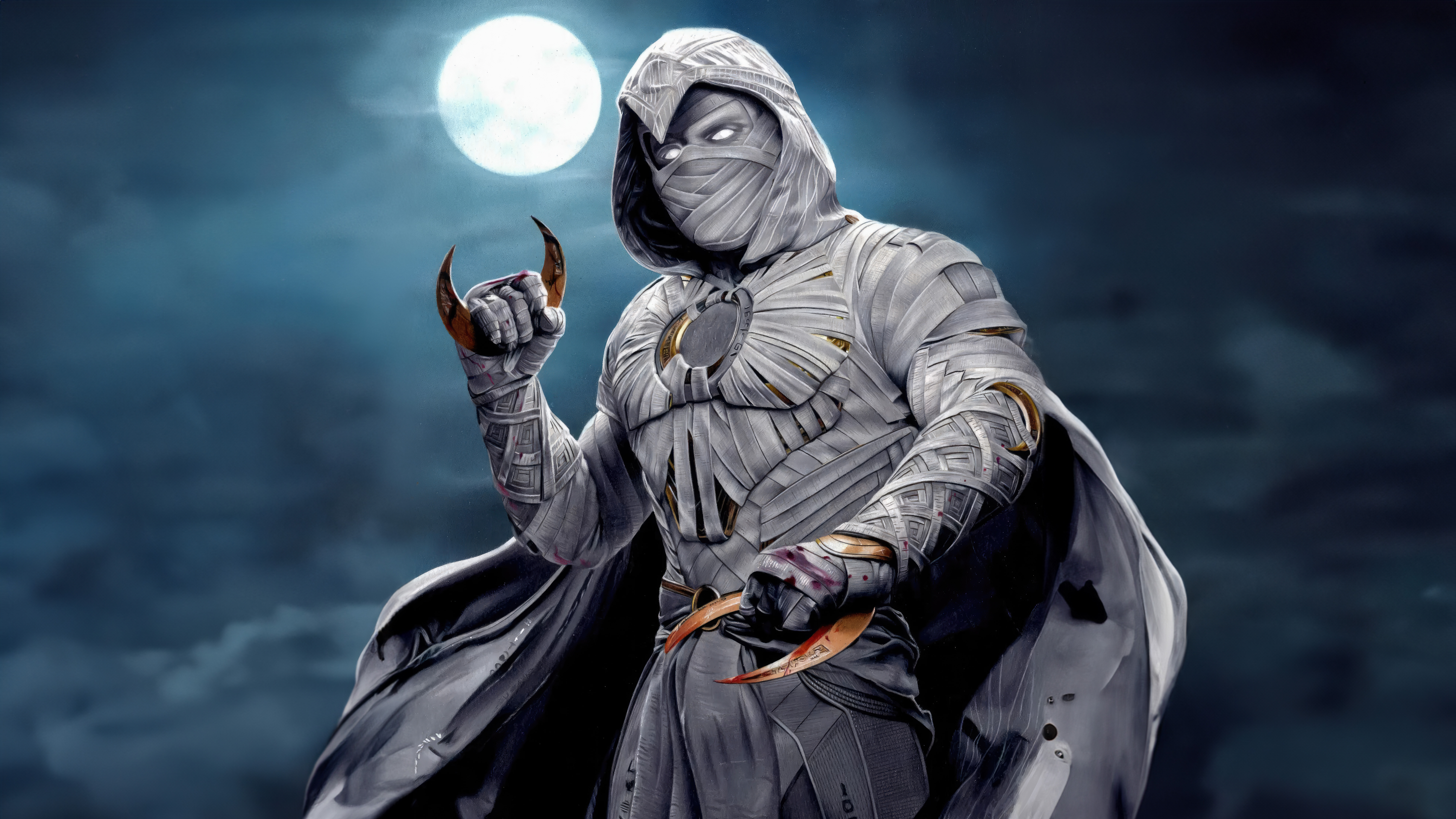 Moon Knight Divine Power 8k Wallpaper, HD Superheroes Wallpaper, 4k Wallpaper, Image, Background, Photos and Picture