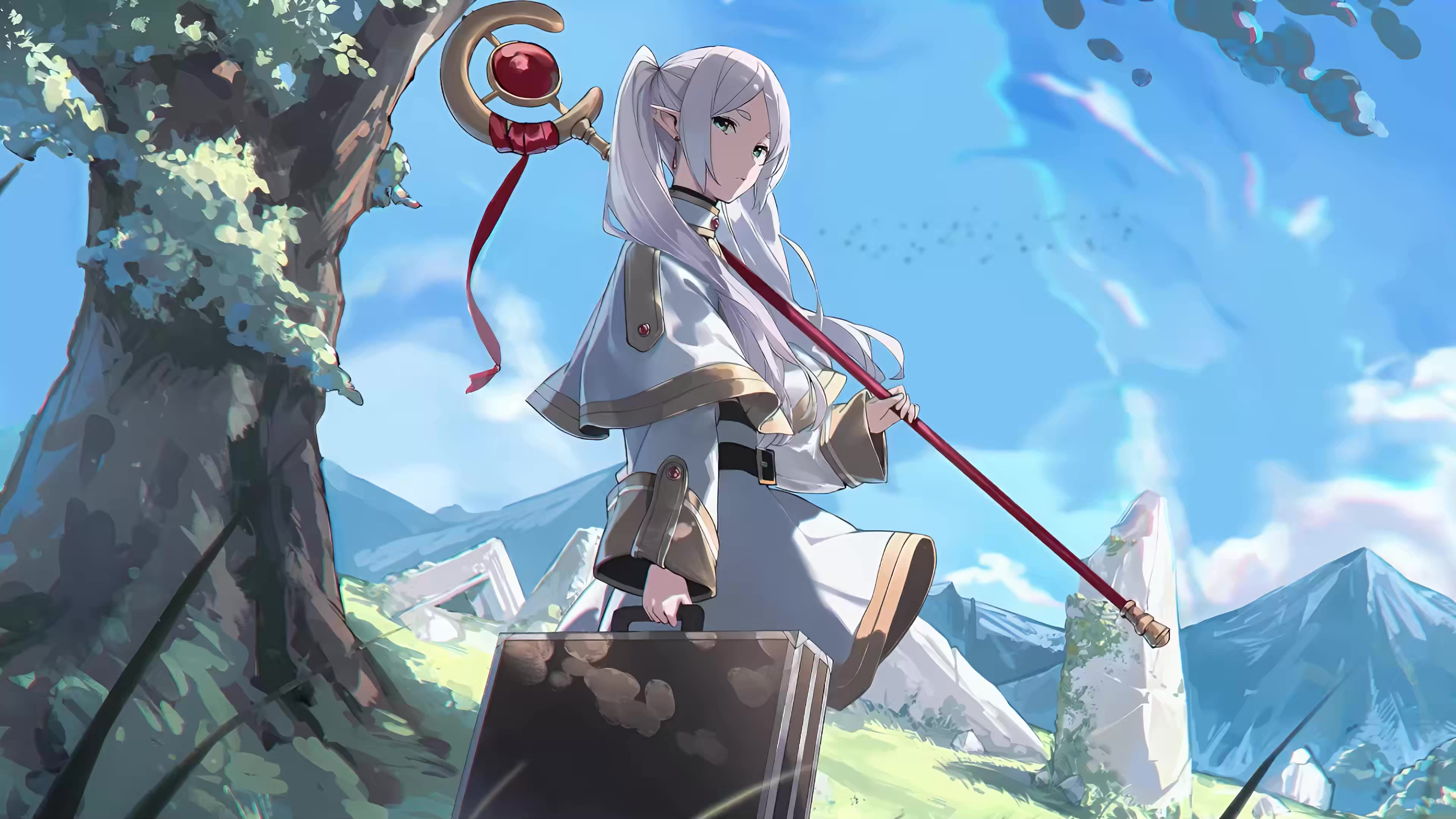 Frieren's Celestial Odyssey Live Wallpaper