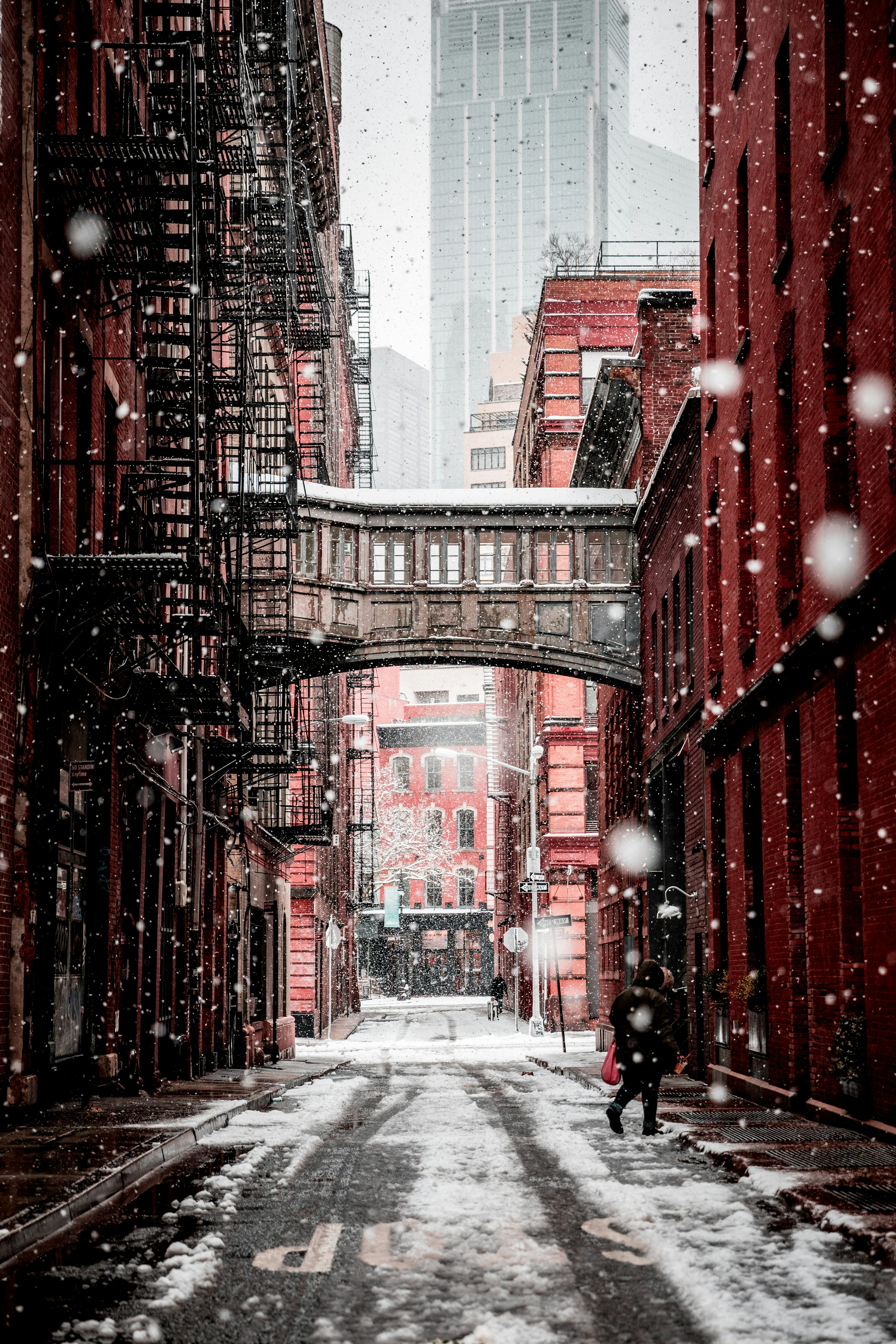 New York City Winter Picture. Download Free Image