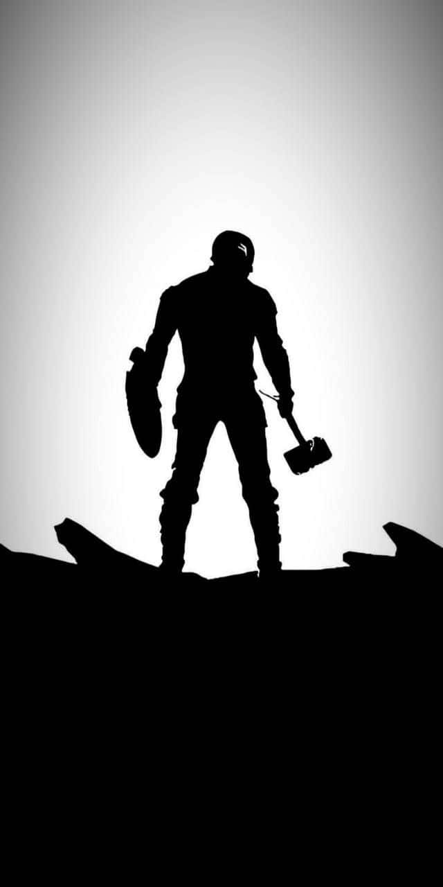 Download Experience a Blast from the Past with Retro Captain America Wallpaper