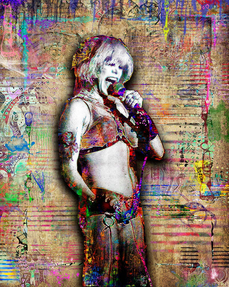 Wendy O. Williams Poster, Plasmatics Wendy O Williams Fine Art