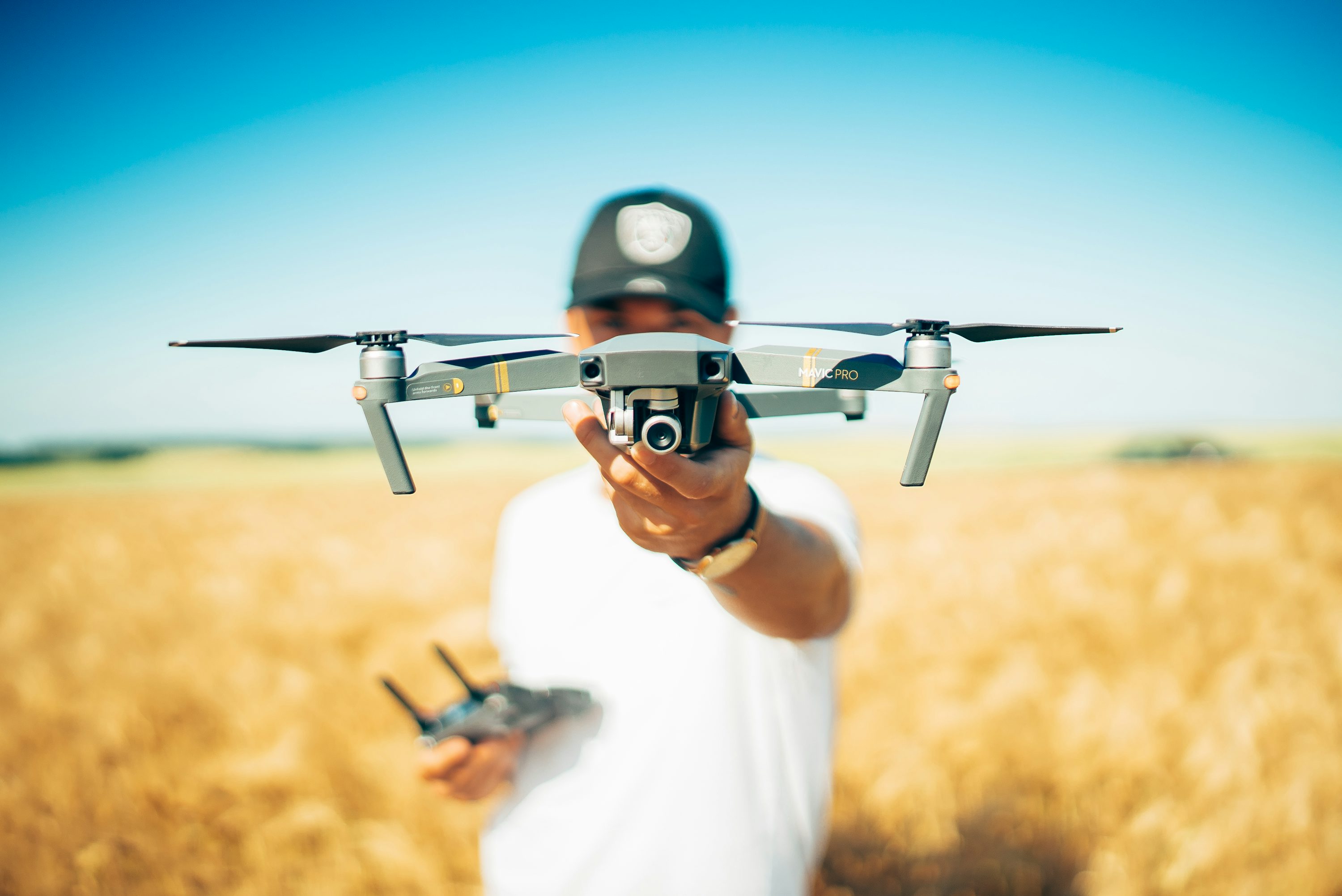 Agriculture Drone Picture. Download Free Image