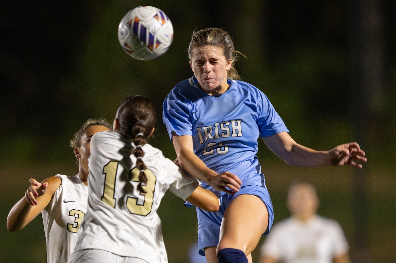 Girls soccer photo: No. 9 Point Pleasant Boro at Notre Dame, Sept. 23, 2025