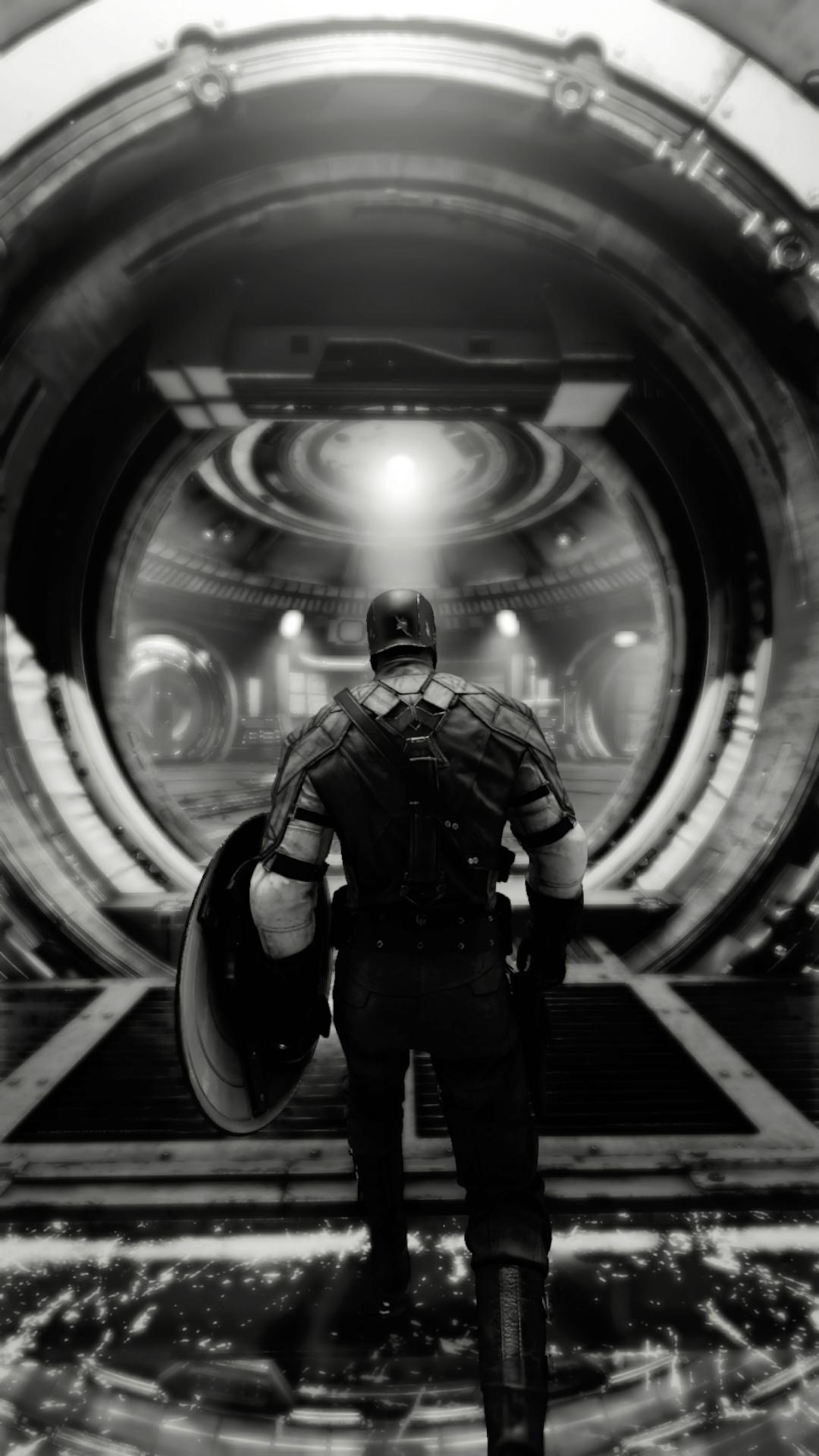 Been enjoying playing as Cap in a videogame for the first time ever. Here's some wallpaper I made for anyone who would like to use them!