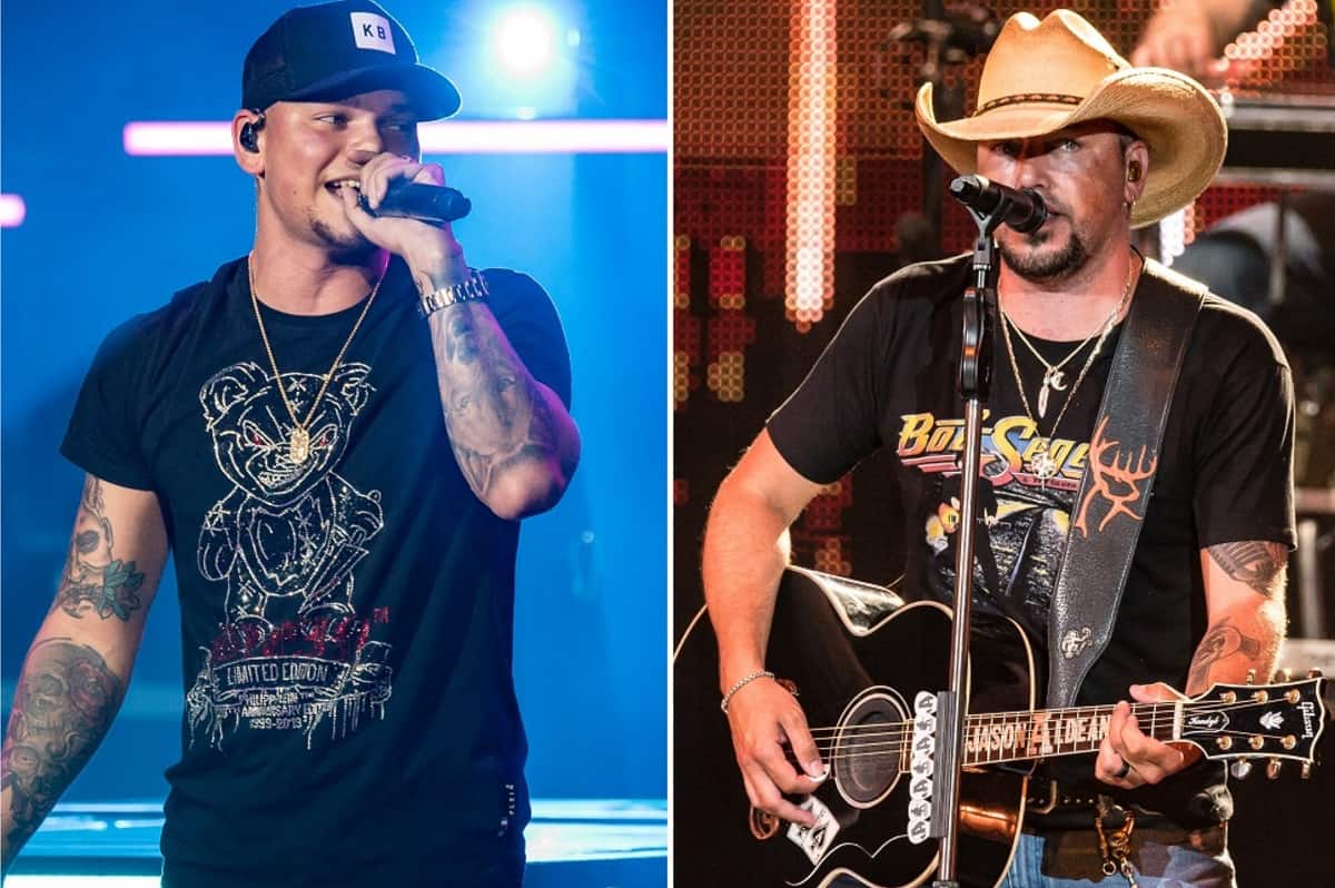 Kane Brown Surprises Fans, Joins Jason Aldean To Sing 'Dirt Road Anthem'