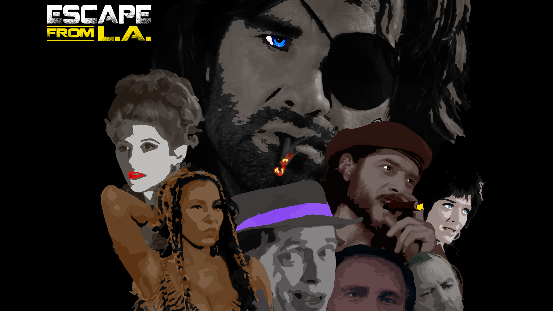 Escape from L.A. fan art