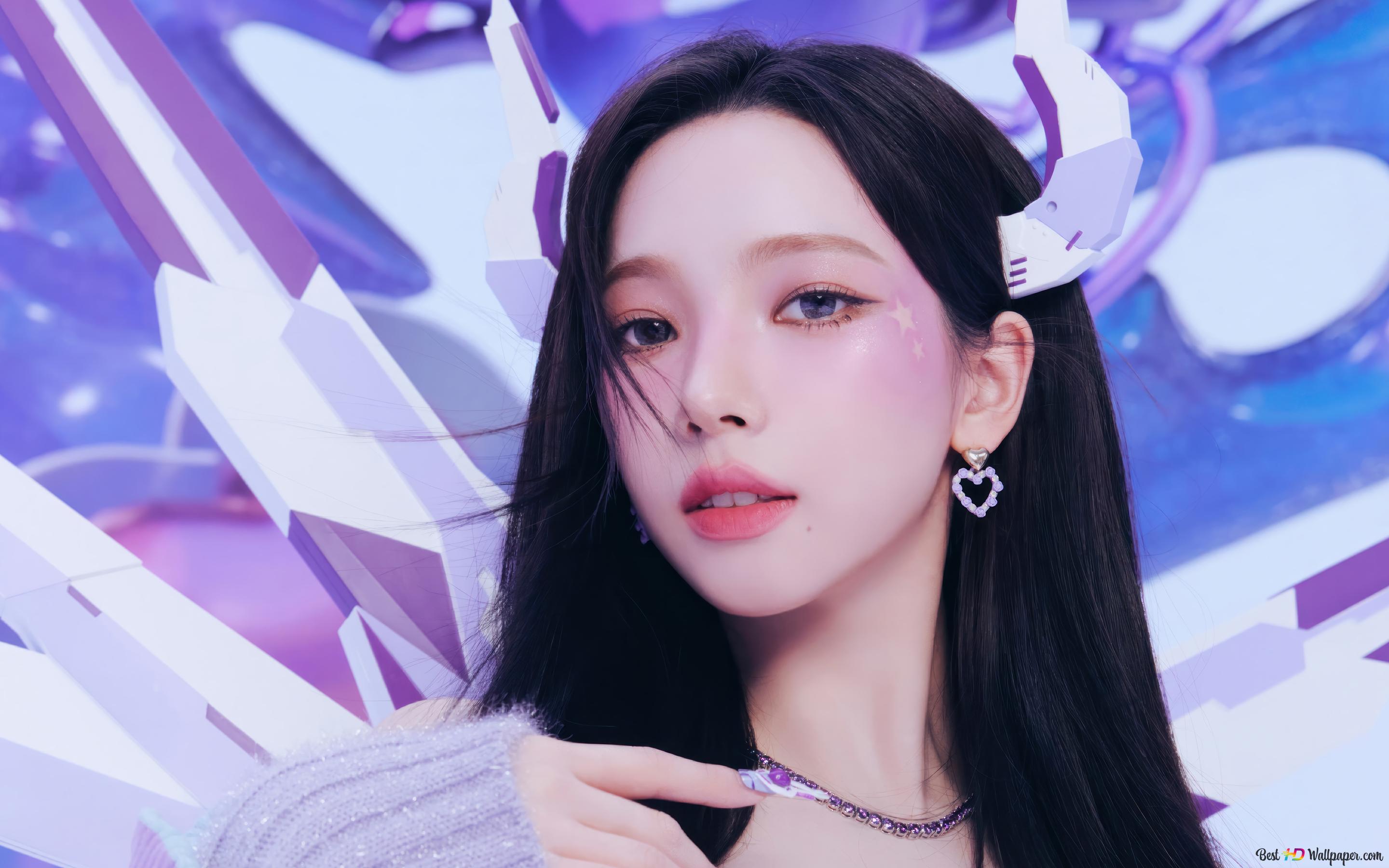 Karina' from Aespa. Hot Mess MV Shoot 4K wallpaper download