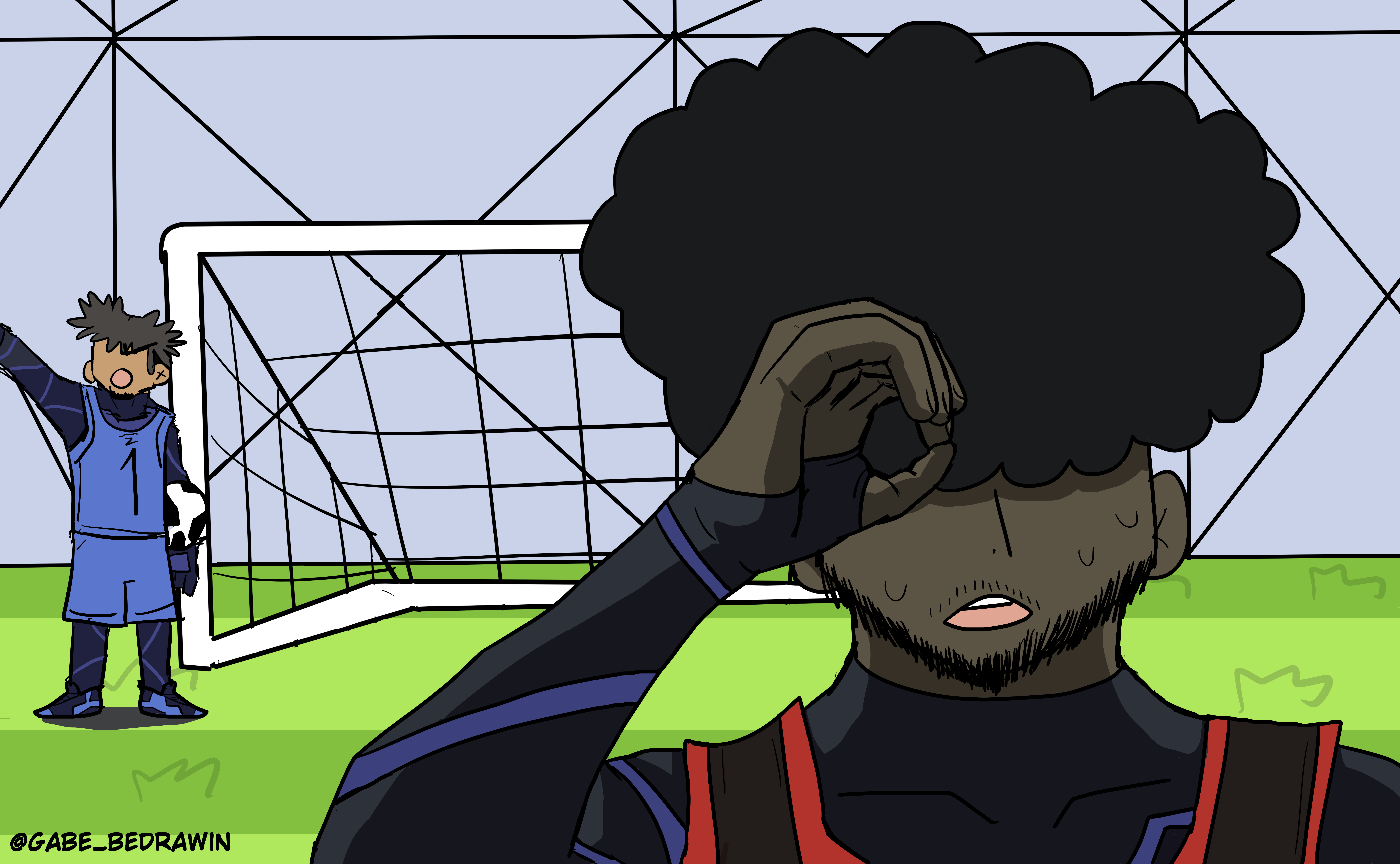 niko blue lock gabe_drawin ART street