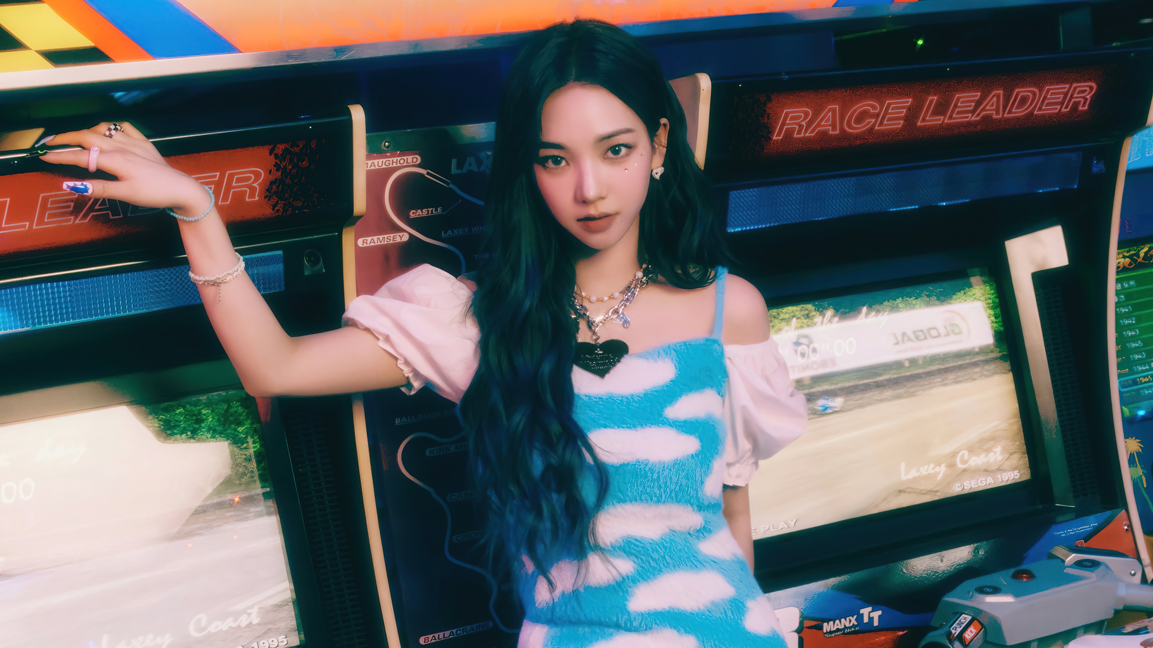 Karina from Aespa Girls real world Wallpaper 4k for Desktop