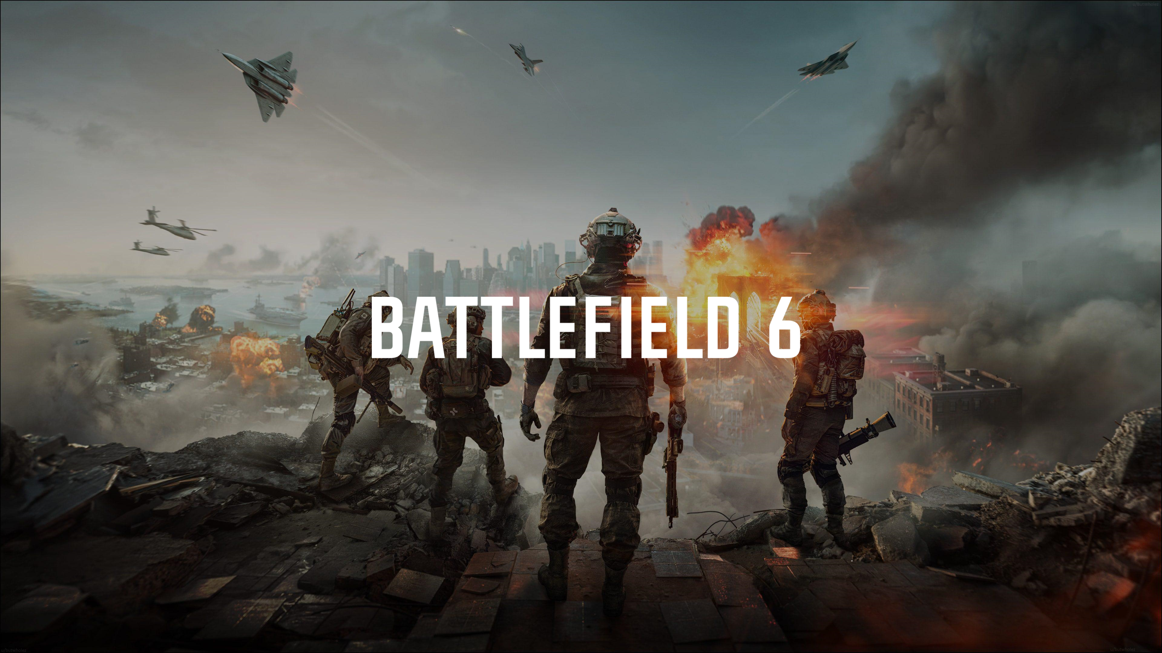 Unofficial Battlefield 6 Cover Art Wallpaper (3840x2160)