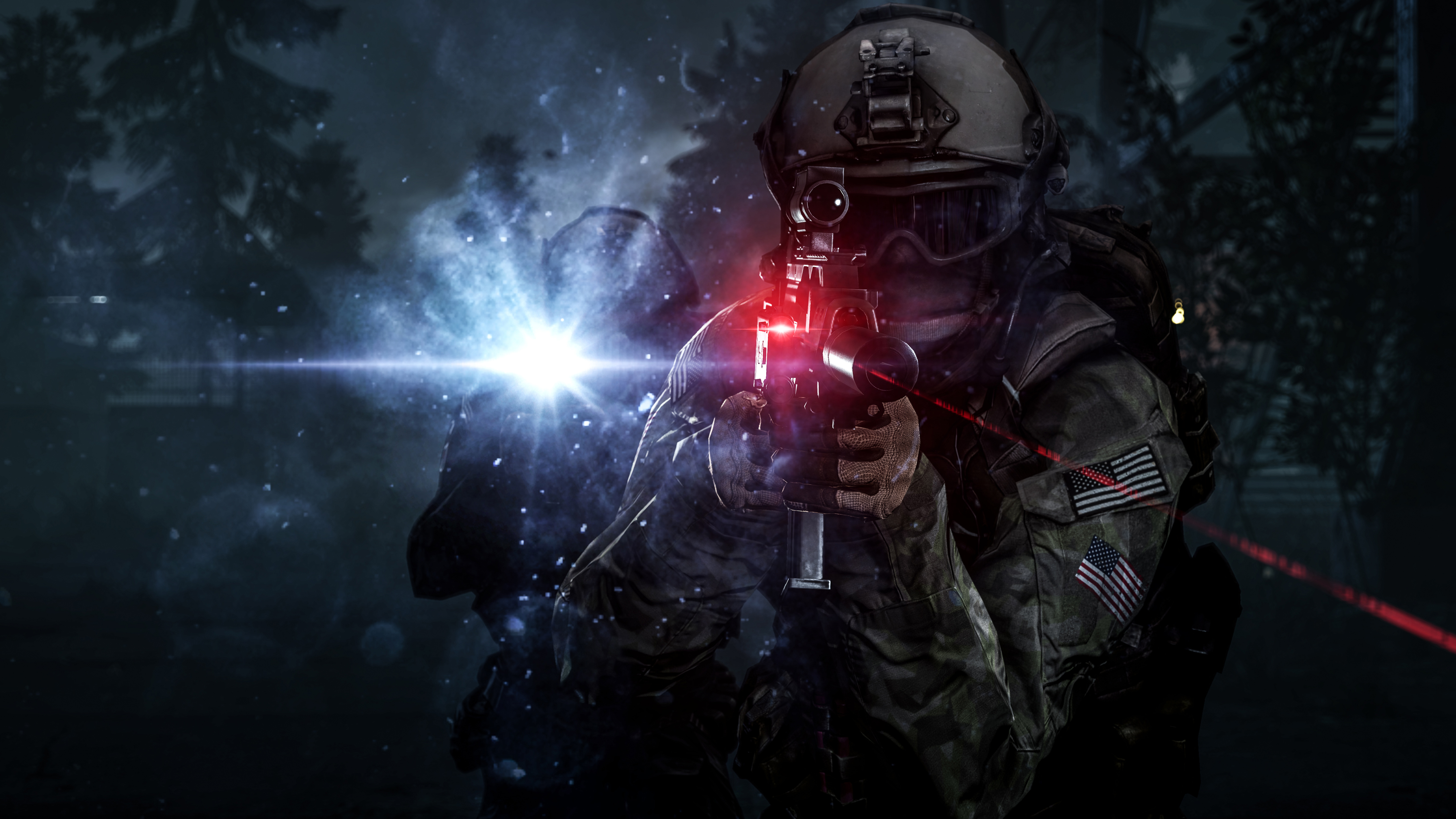 Wallpaper pc Game, Darkness, Space, Android, Battlefield 4, Background Free Image