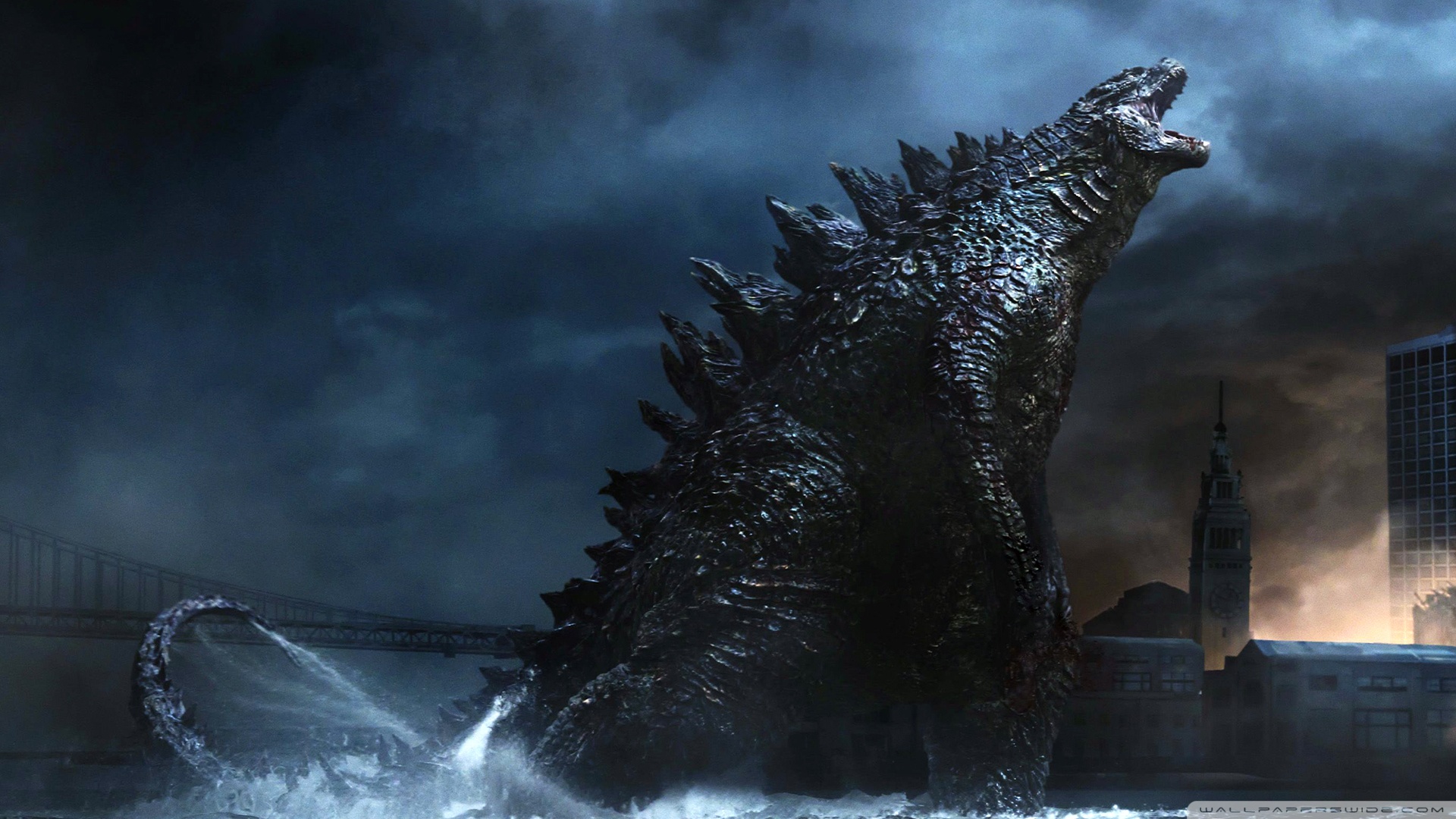 Godzilla 2014 4K UHD Wallpaper for UltraHD Desktop and TV