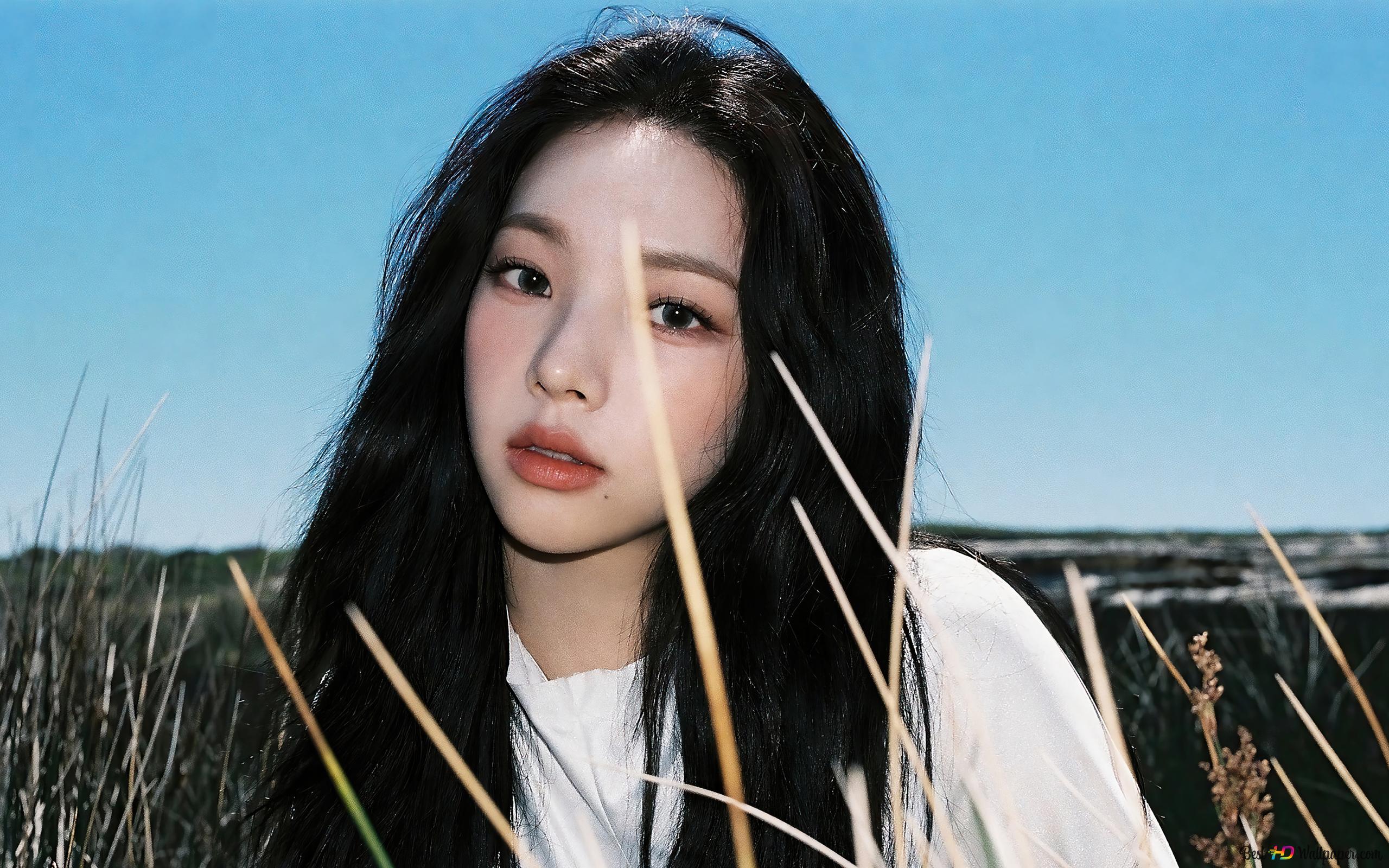 Aespa's Karina in My World Album Shoot 4K wallpaper download