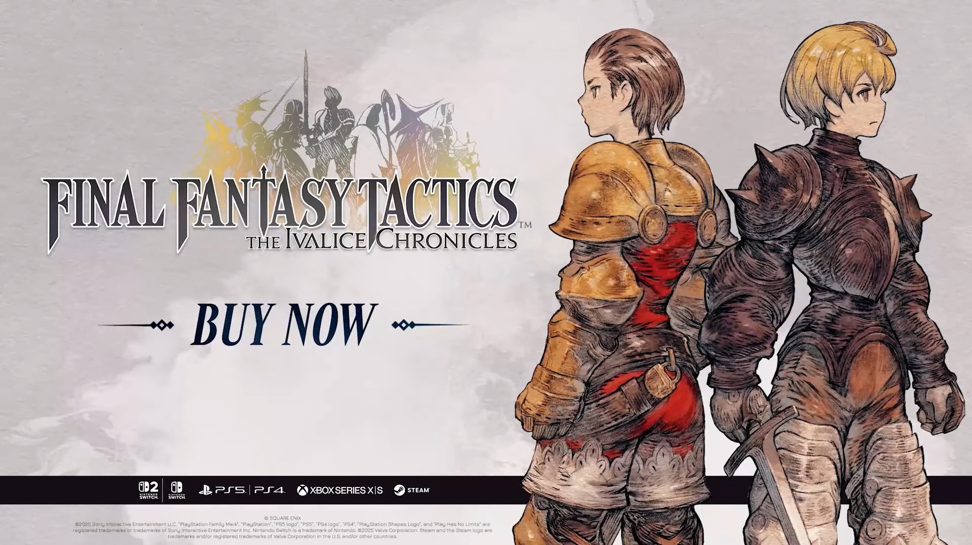 Final Fantasy Tactics: The Ivalice Chronicles launch trailer RPG comes to Nintendo Switch 2 and Switch