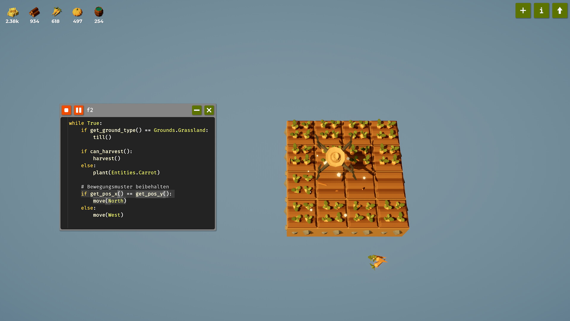 The Farmer Was Replaced on Steam