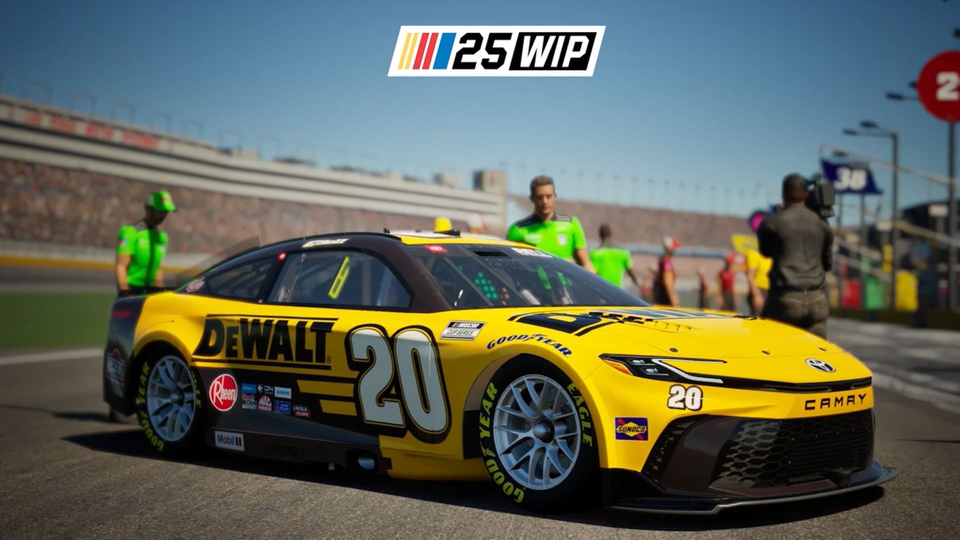 NASCAR 25's trackside atmosphere early gameplay unveiled