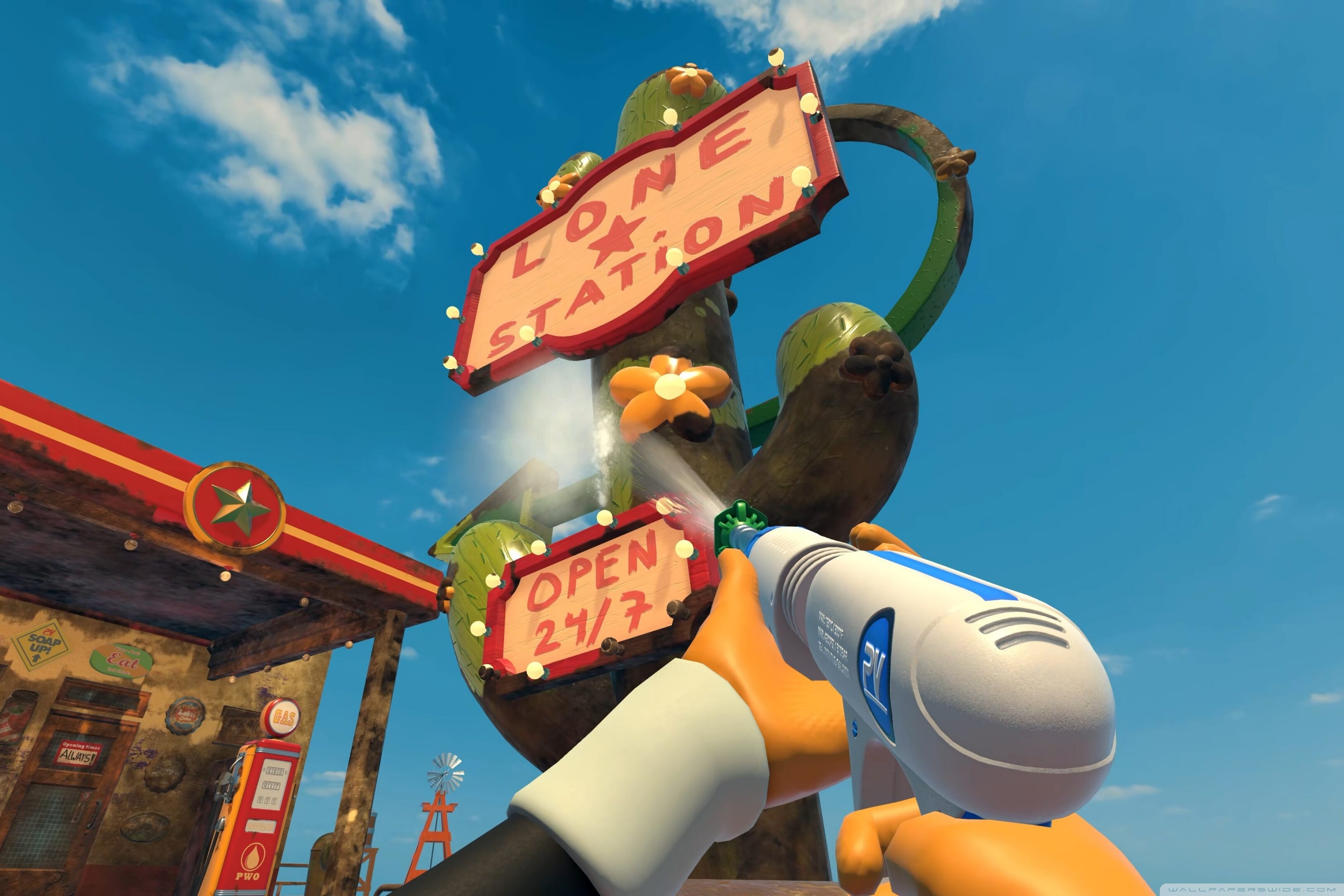 PowerWash Simulator 2 2025 Video Game 4K UHD Wallpaper for UltraHD Desktop and TV, Widescreen and UltraWide Display, Smartphone and Tablet Devices