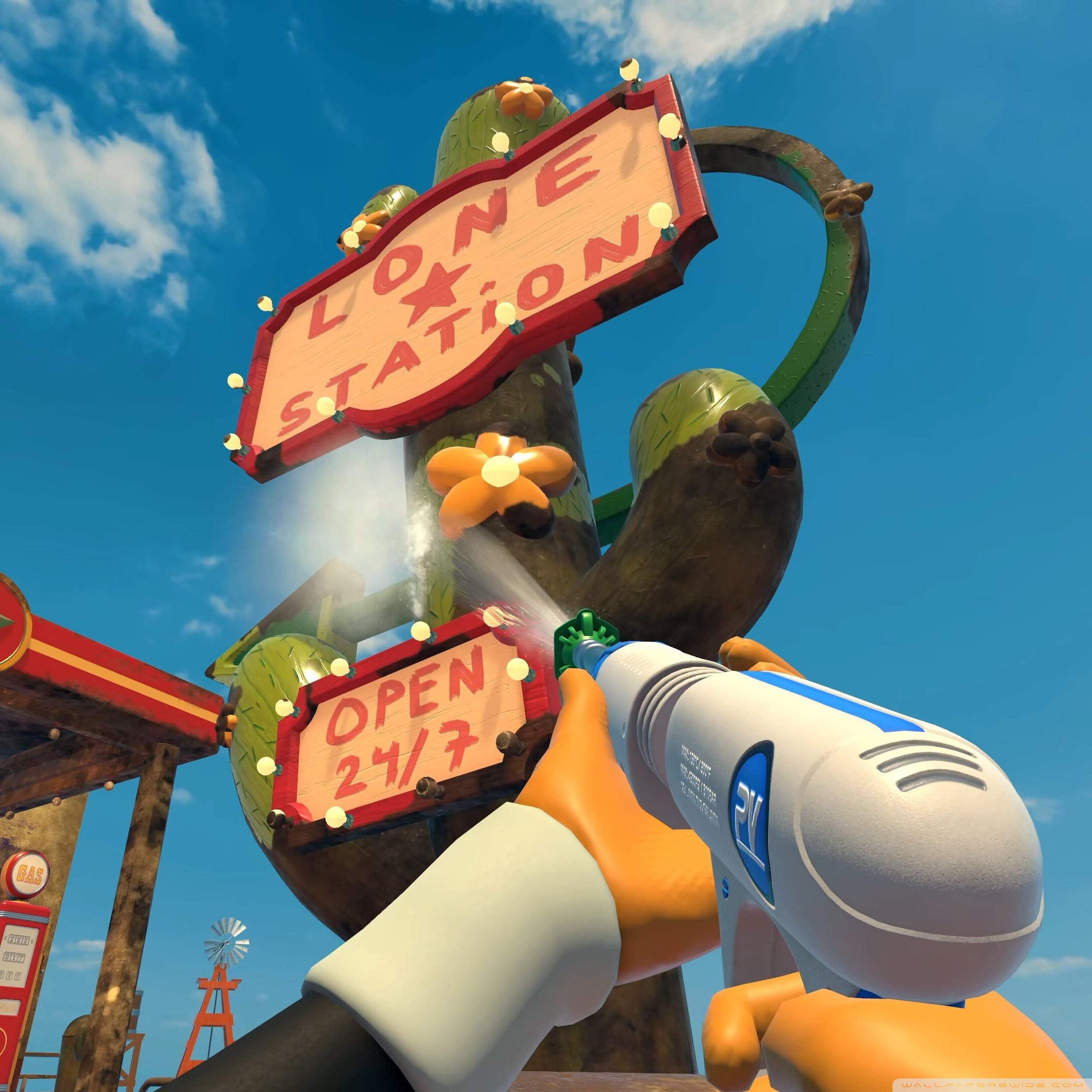 PowerWash Simulator 2 2025 Video Game 4K UHD Wallpaper for UltraHD Desktop and TV, Widescreen and UltraWide Display, Smartphone and Tablet Devices