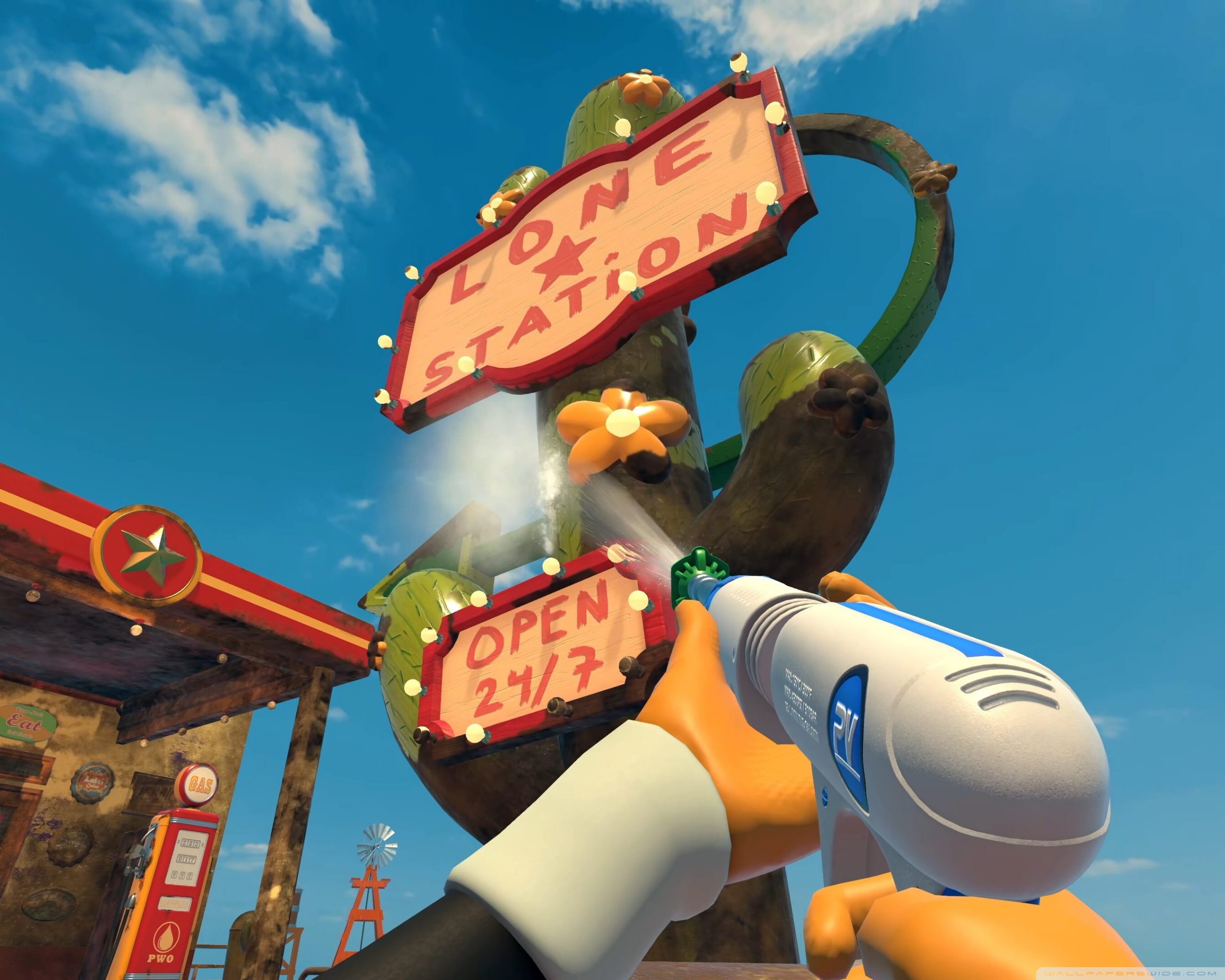 PowerWash Simulator 2 2025 Video Game 4K UHD Wallpaper for UltraHD Desktop and TV, Widescreen and UltraWide Display, Smartphone and Tablet Devices