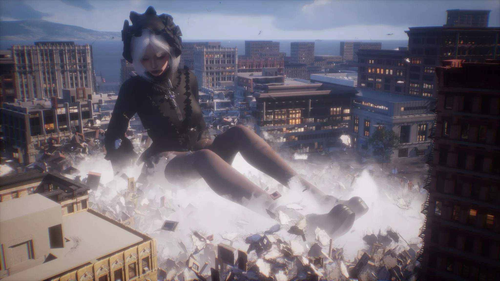 Новые кадры Giantess Playground