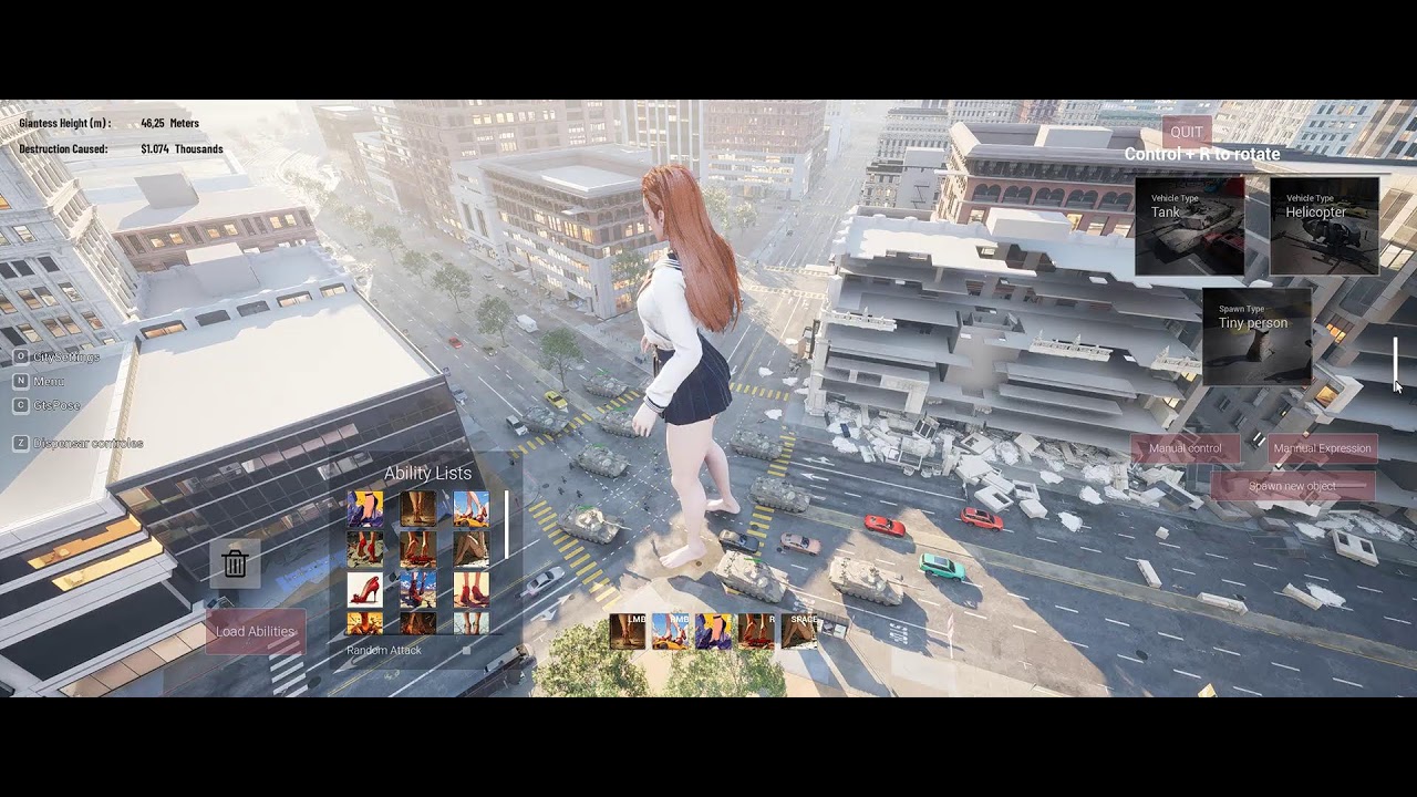 Giantess Playground V29 Alpha. Ultra 4K RTX 4070Ti i7 9700F