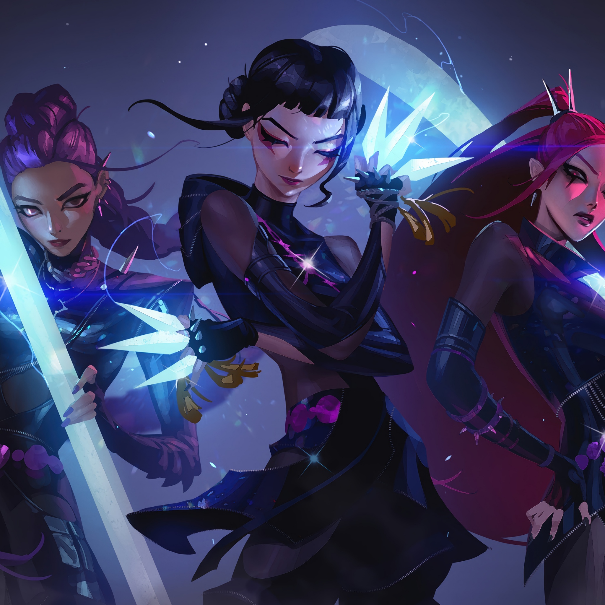 KPop Demon Hunters Wallpaper 4K, Girls, Huntrix, Rumi (Huntrix)