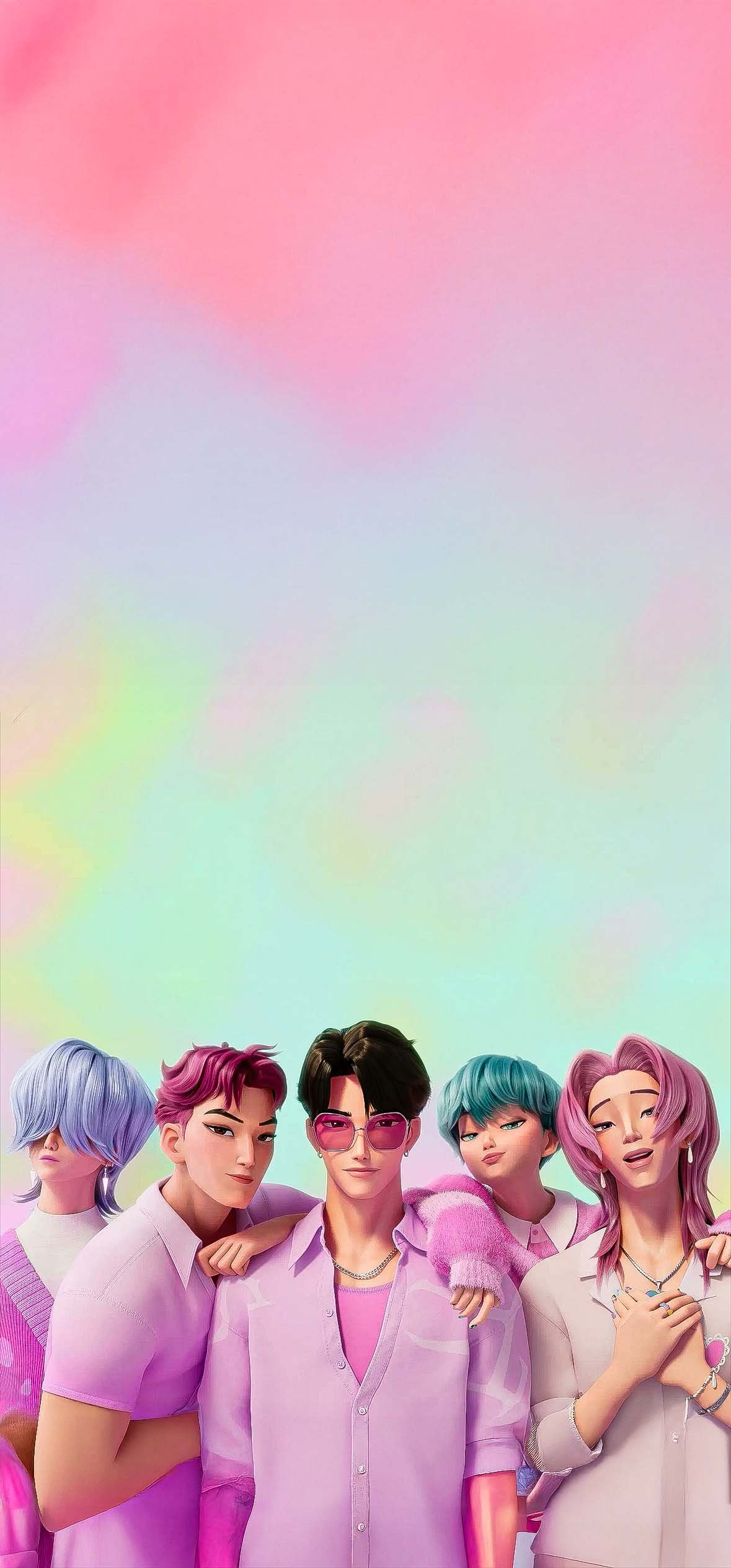 Kpop Demon Hunters Wallpaper 4k iPhone
