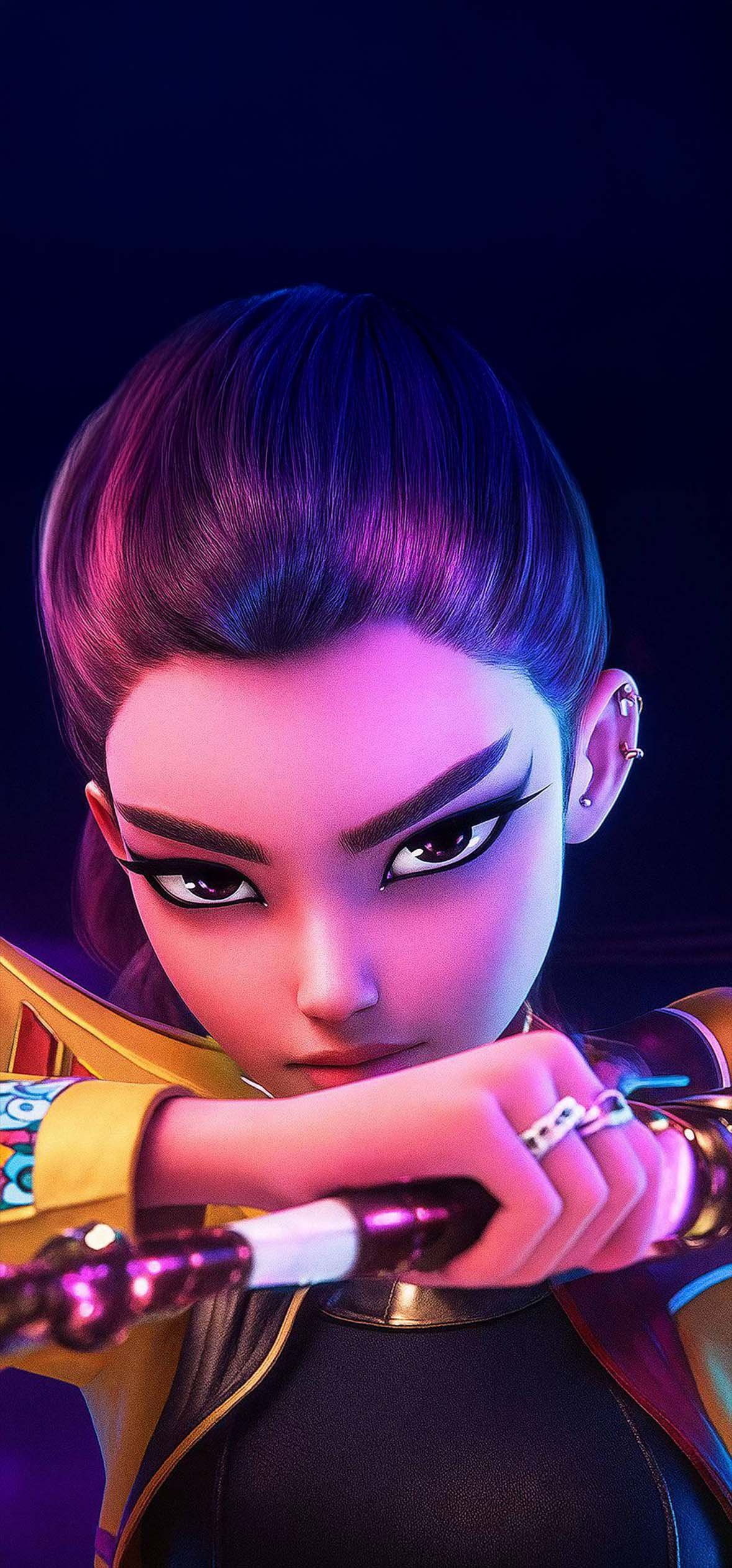 Kpop Demon Hunters Wallpaper 4k iPhone