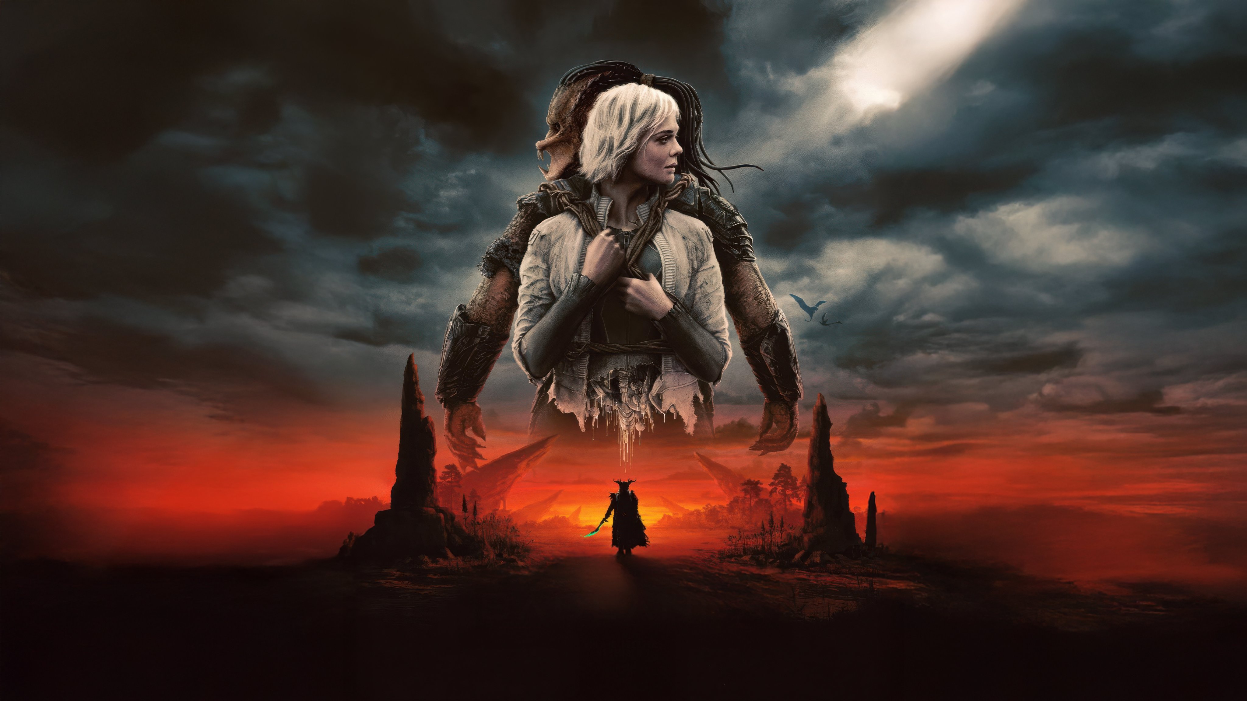 Hdqwalls Badlands 4K Textless