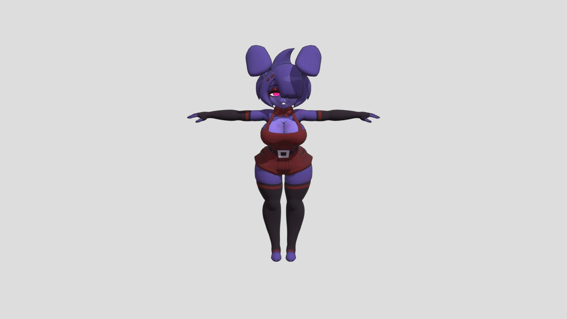 Bonnie (Fap Nights At Frenni's) Free 3D model by pokkenjake2021 [2ebf31f]