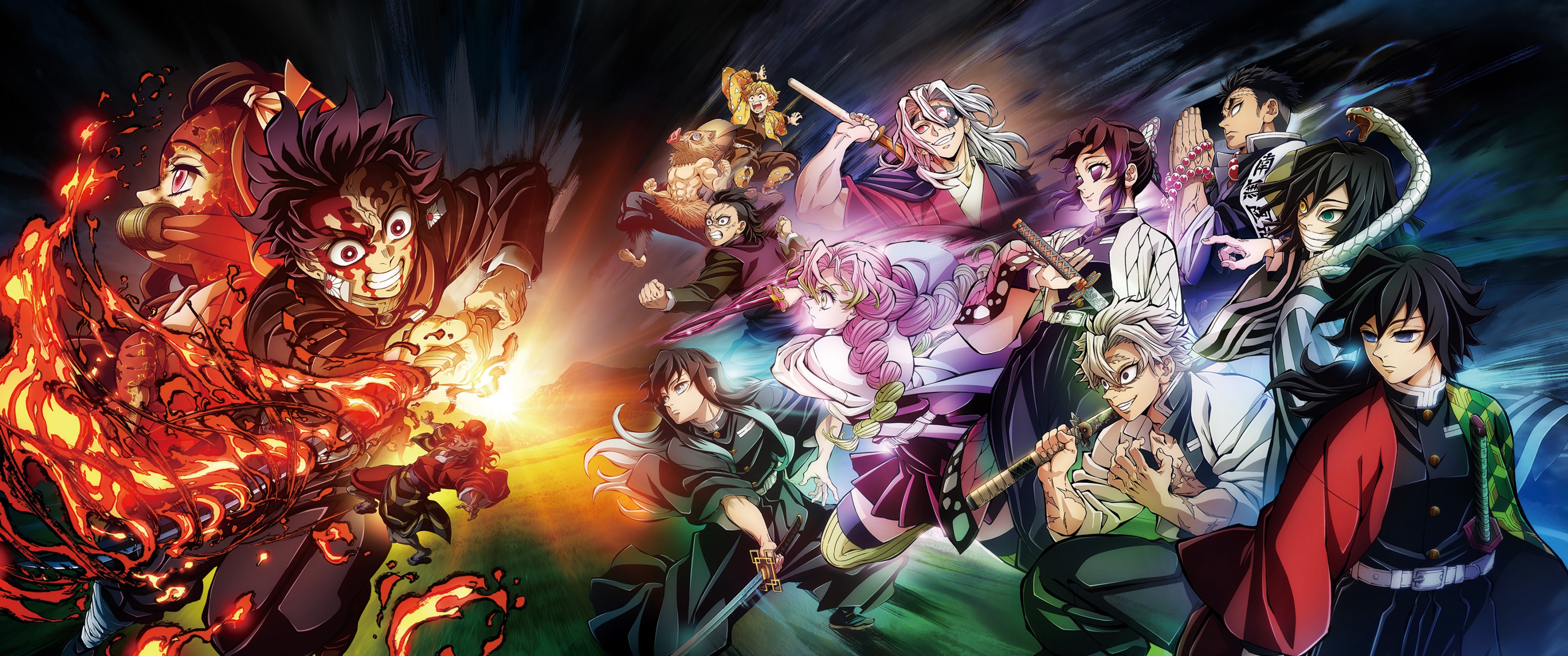 Demon Slayer: Kimetsu No Yaiba the Hashira Training 4K Wallpaper