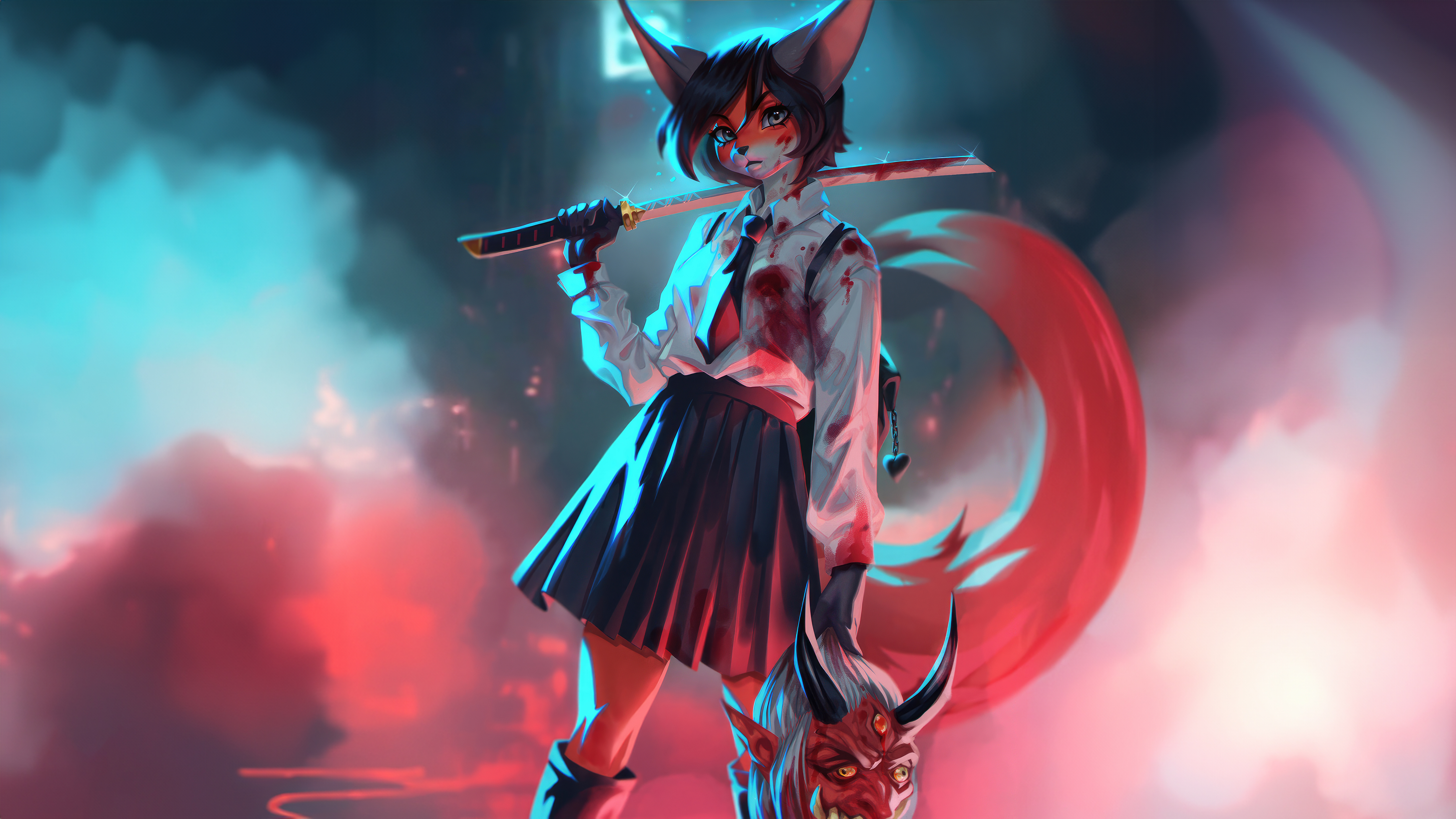 Demon Slayer UltraWide Quad HD 1440P , HD 4k Wallpaper, Image, Background, Photos and Picture