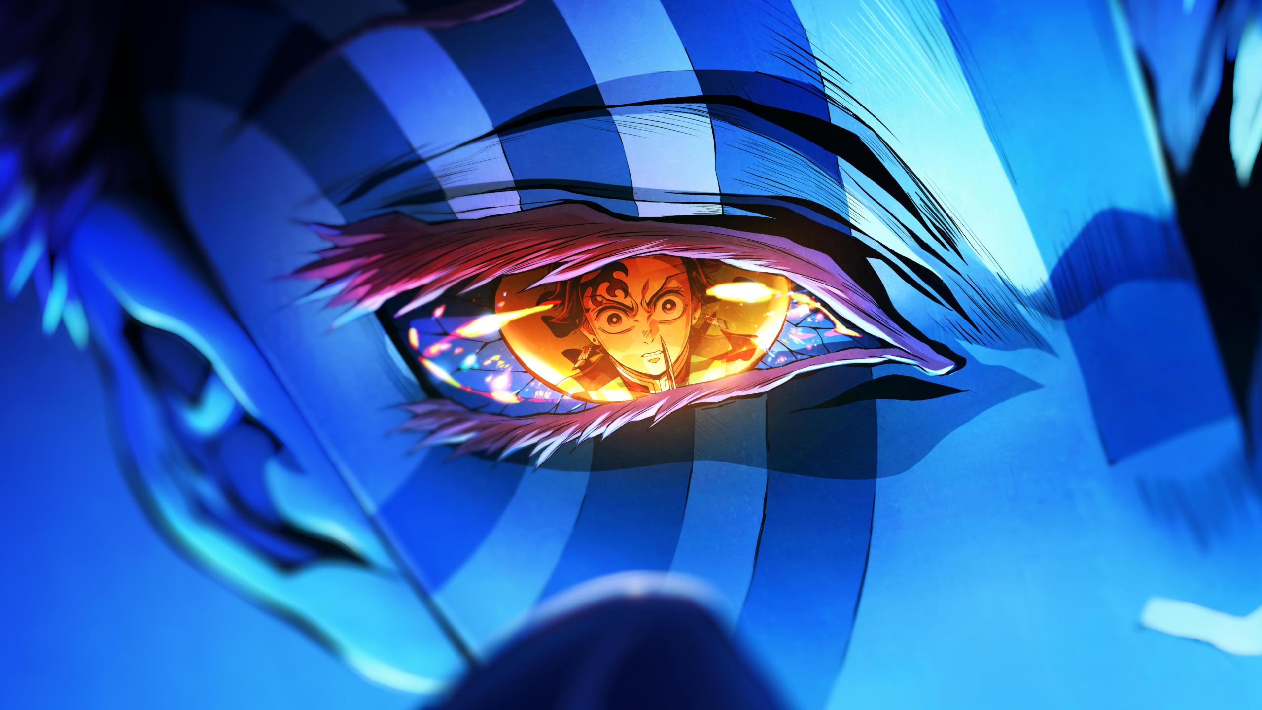 Tanjiro Kamado Wallpaper 4K, Akaza