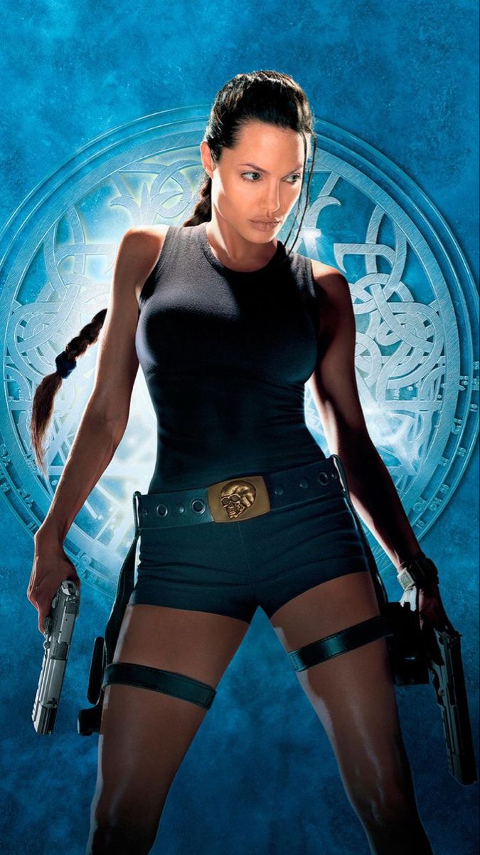 Angelina Jolie as Lara Croft wallpaper