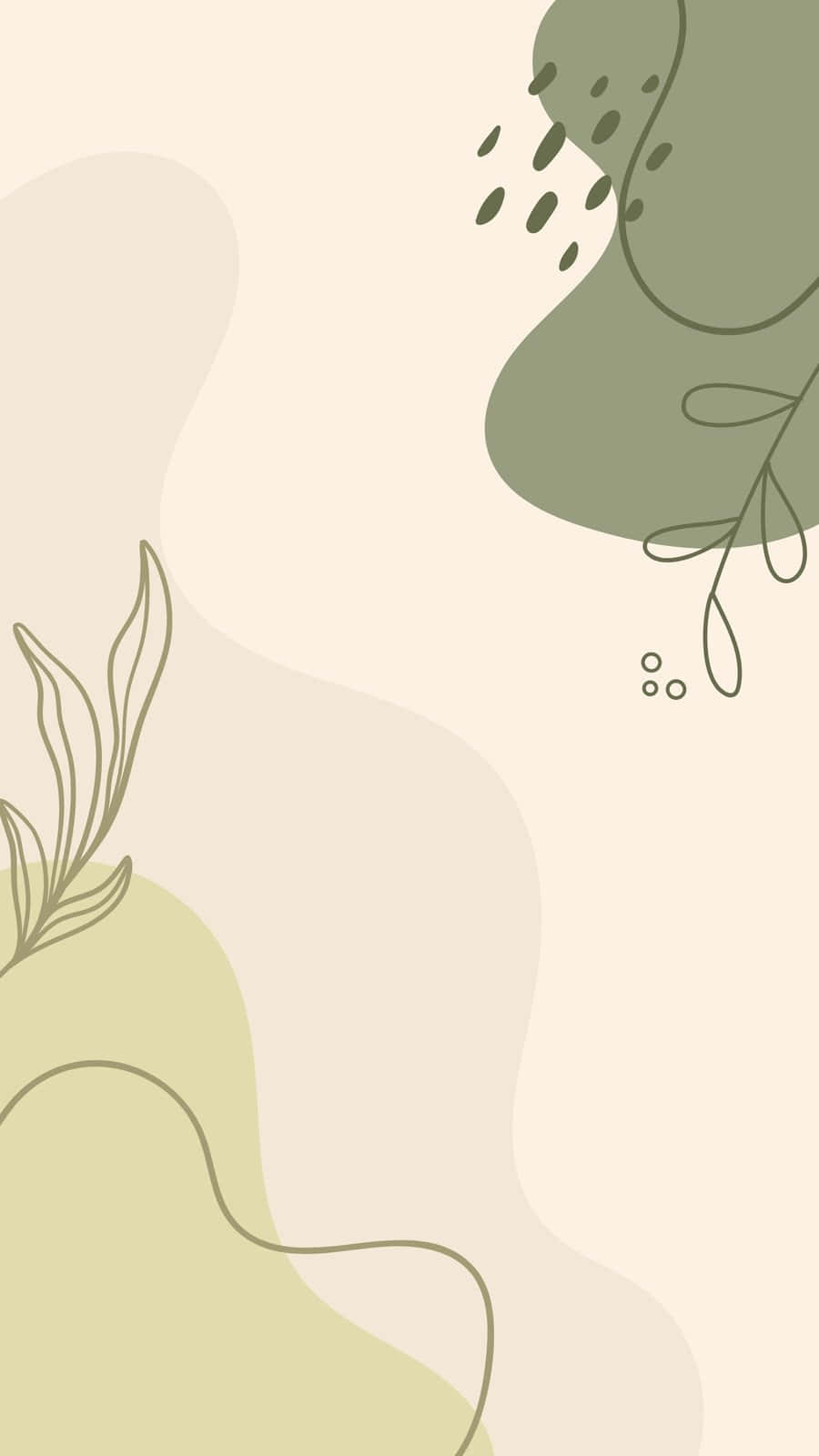 Download Soft Green Abstract Art Wallpaper