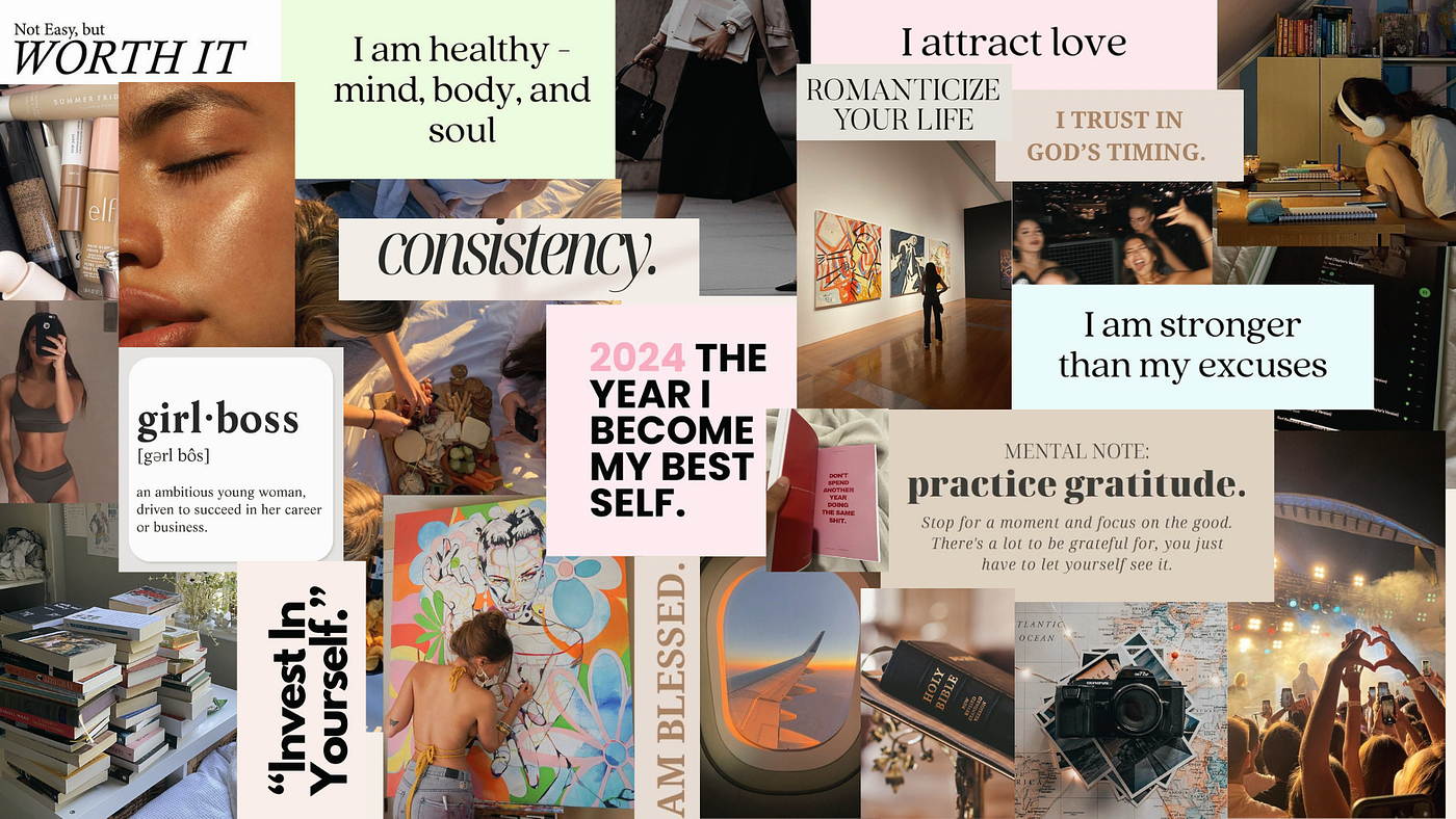 How I kickstared my 2024 with Canva and.