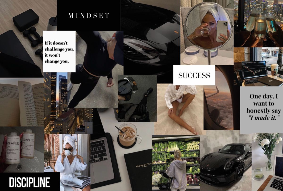 Vision board wallpaper ideas. vision board wallpaper, wallpaper notebook, macbook wallpaper