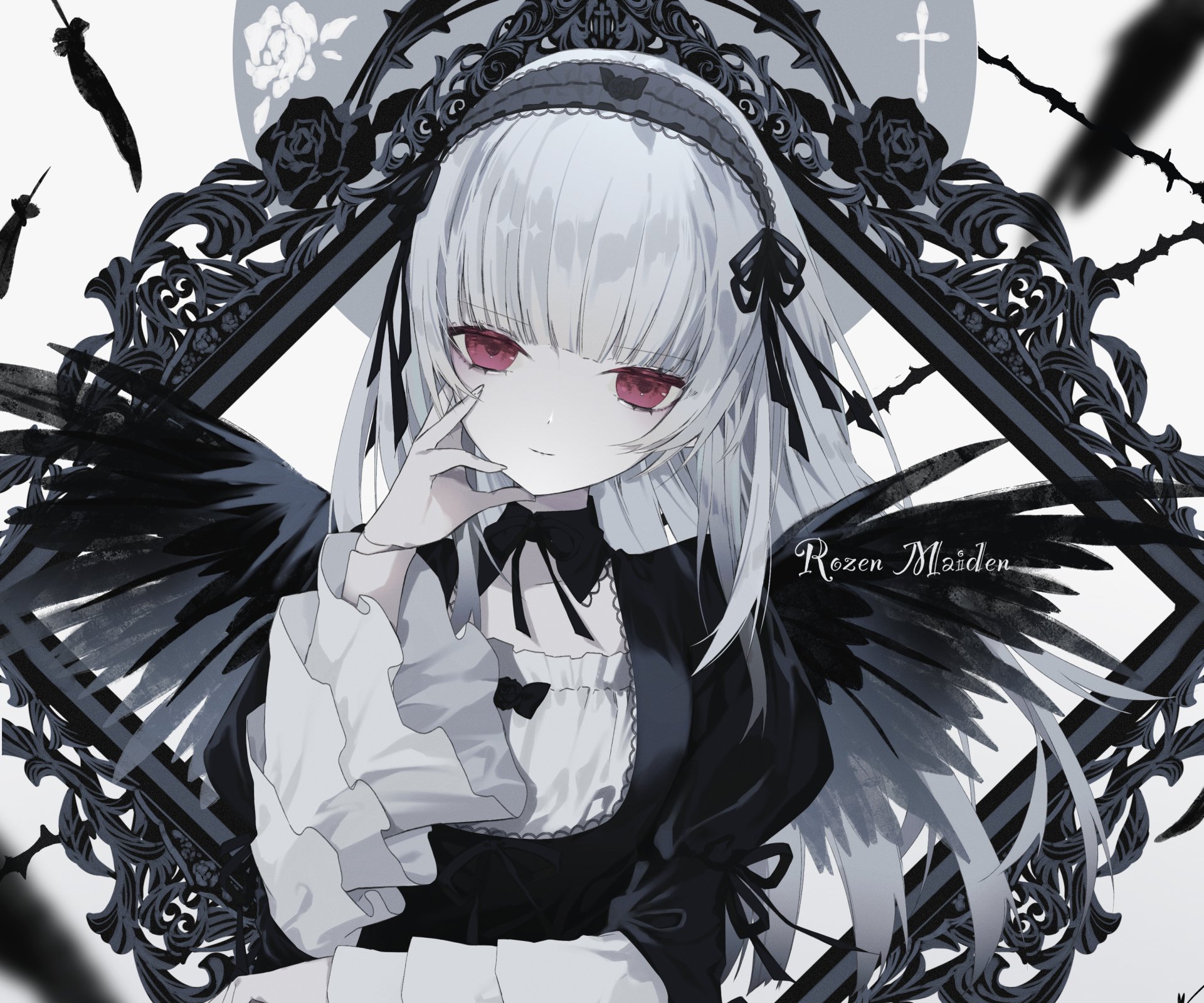 Download Suigintou (Rozen Maiden) Anime Rozen Maiden HD Wallpaper
