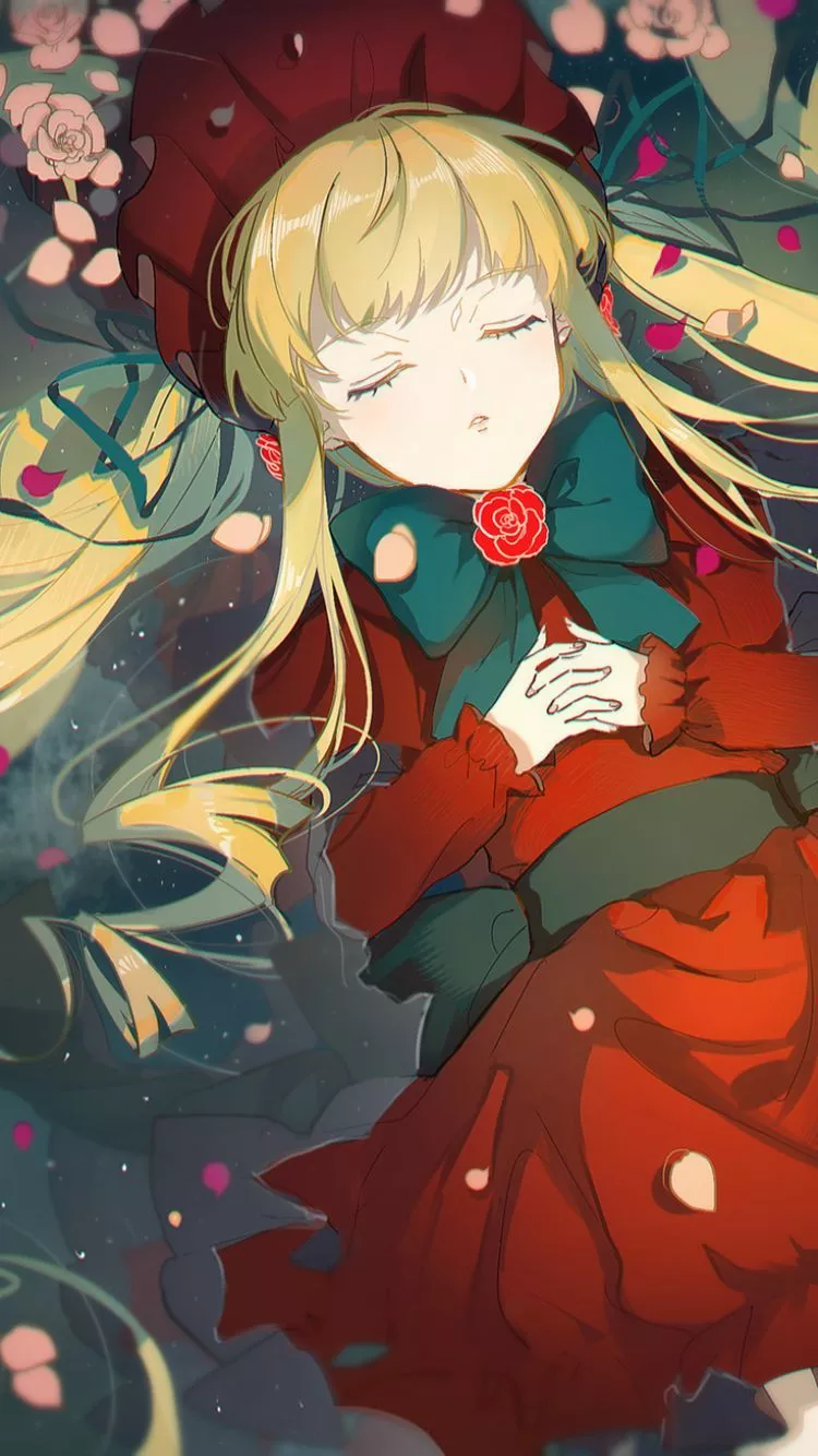 Phone wallpaper: Anime, Rozen Maiden, Shinku (Rozen Maiden) 1323340