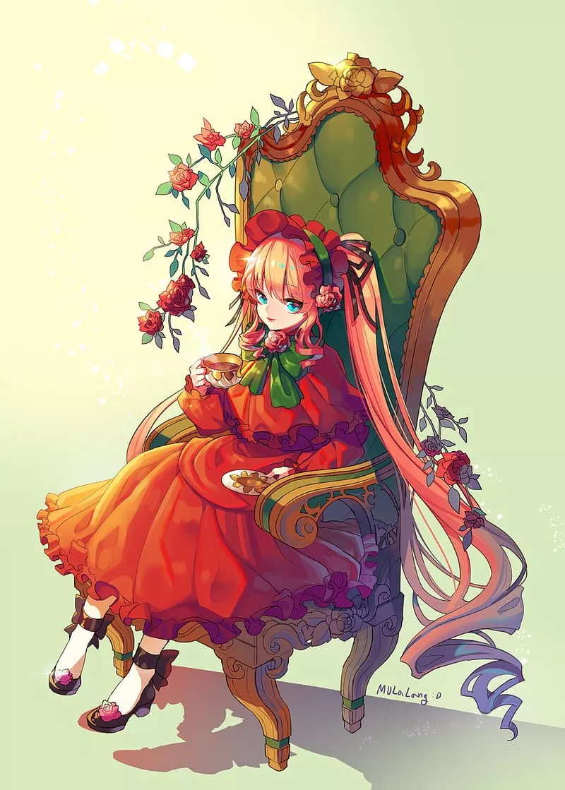 Rozen Maiden, anime girls, doll, Shinku, HD phone wallpaper