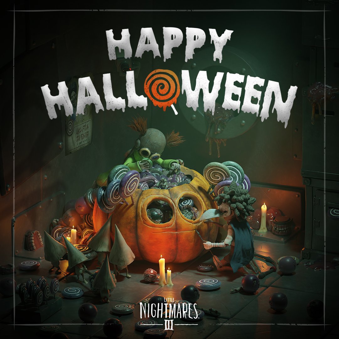 Little Nightmares III might want to consume these in moderation, little ones. Getting carried away could attract unwanted attention. Happy Halloween from #LittleNightmares III